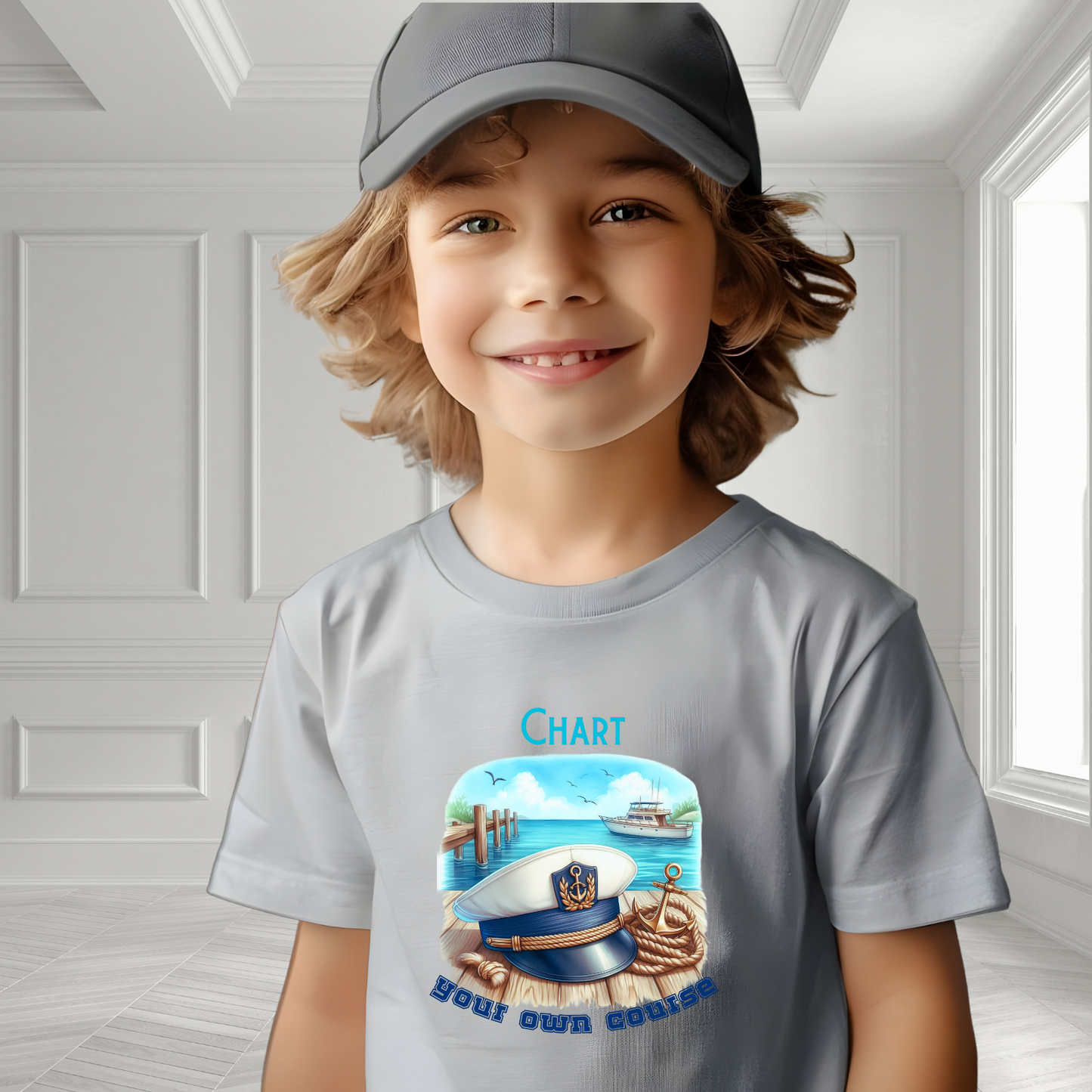 Chart Your Own Course Kid's T-Shirt