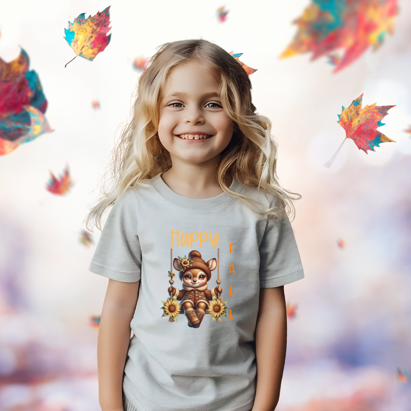 Happy Fall Kid’s T-Shirt