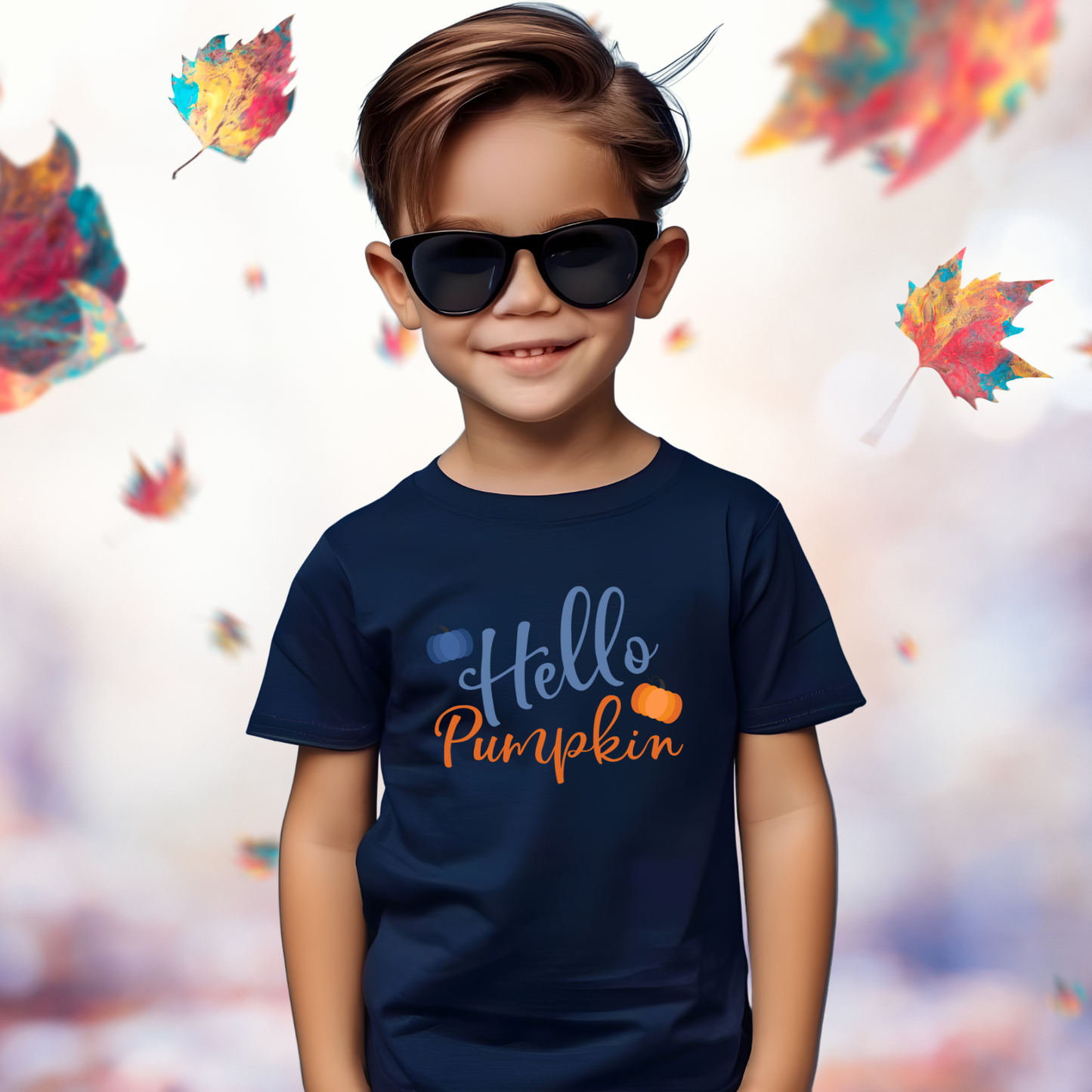 Hello Pumpkin Kid’s T-Shirt
