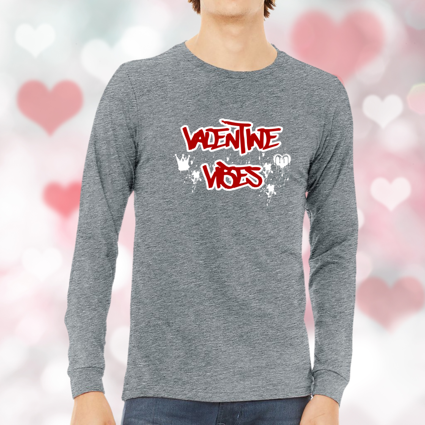 Valentine Vibes Long Sleeve Tee