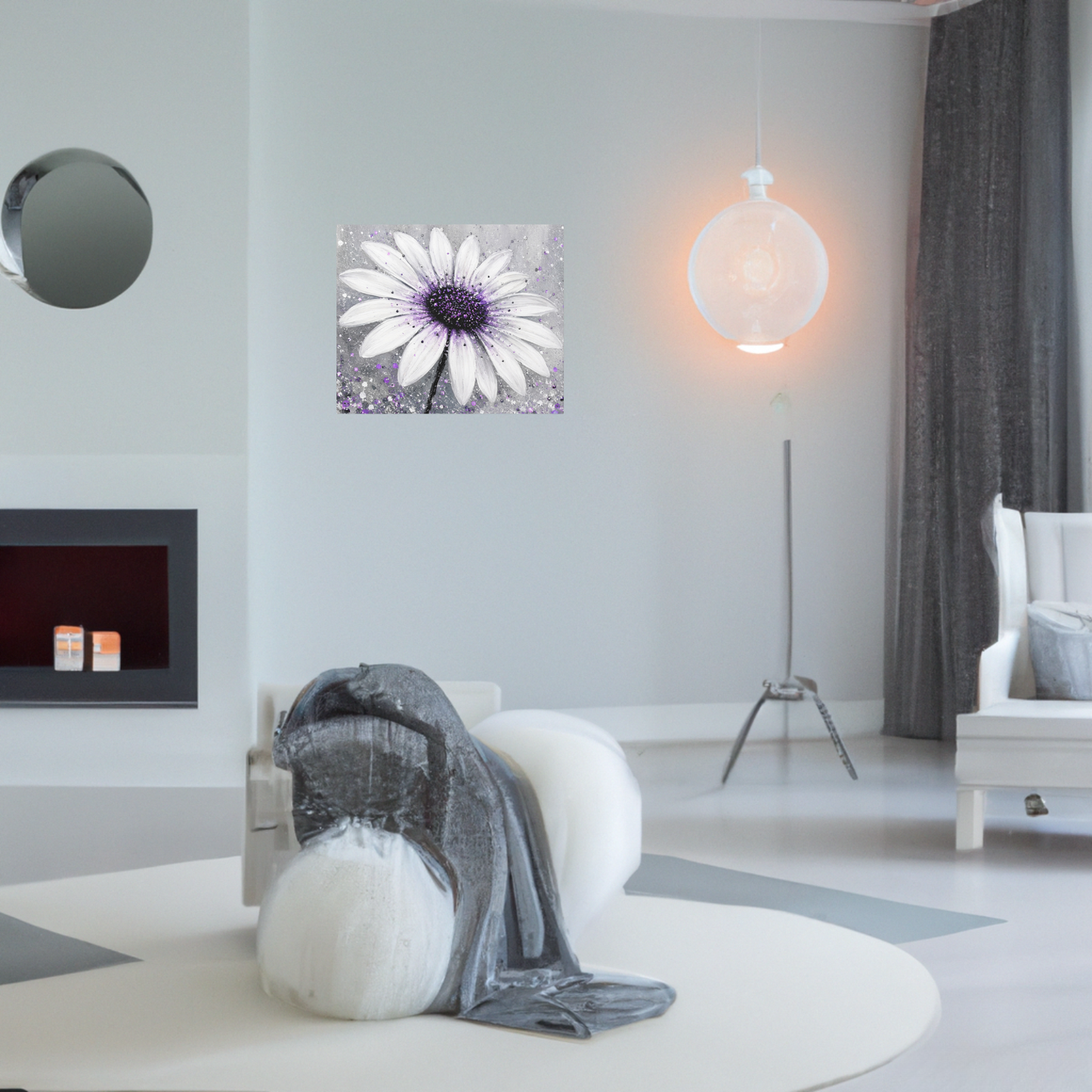 Lavender Elegance Canvas Wall Art