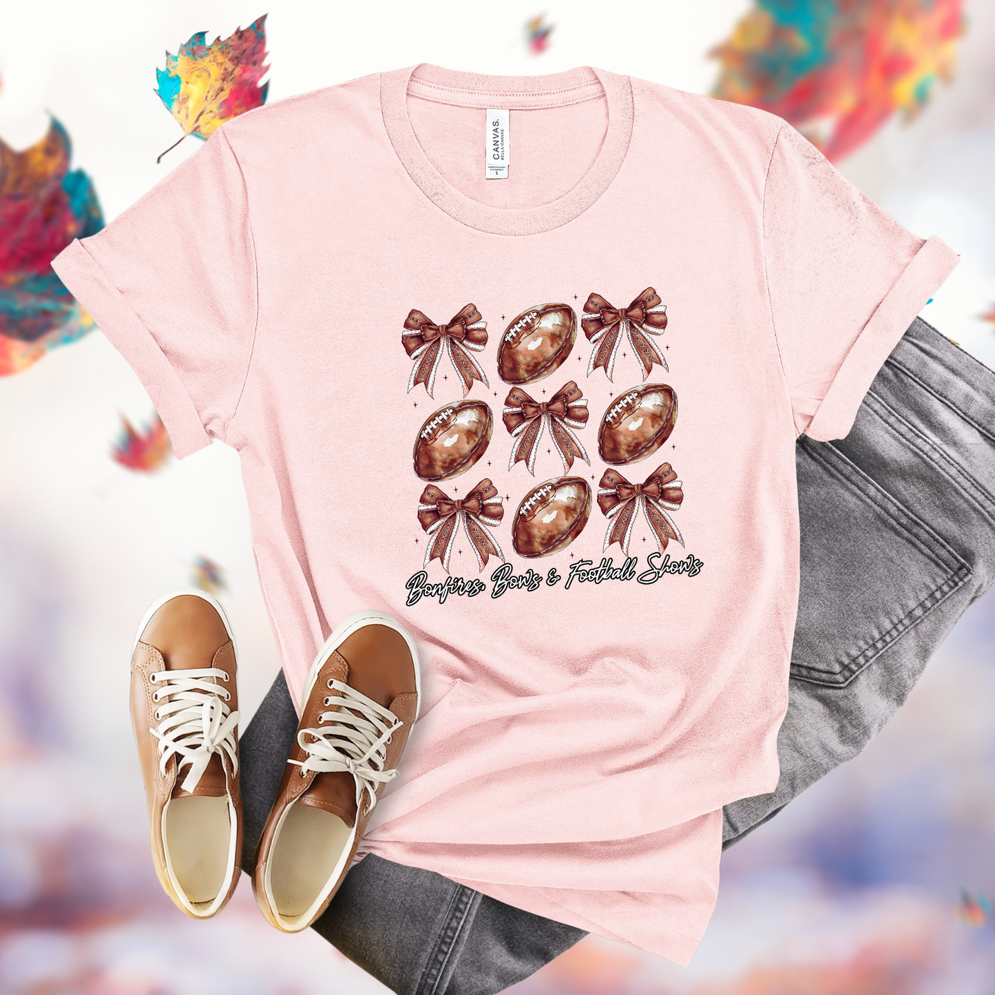 Bonfires, Bows, & Football Shows T-Shirt