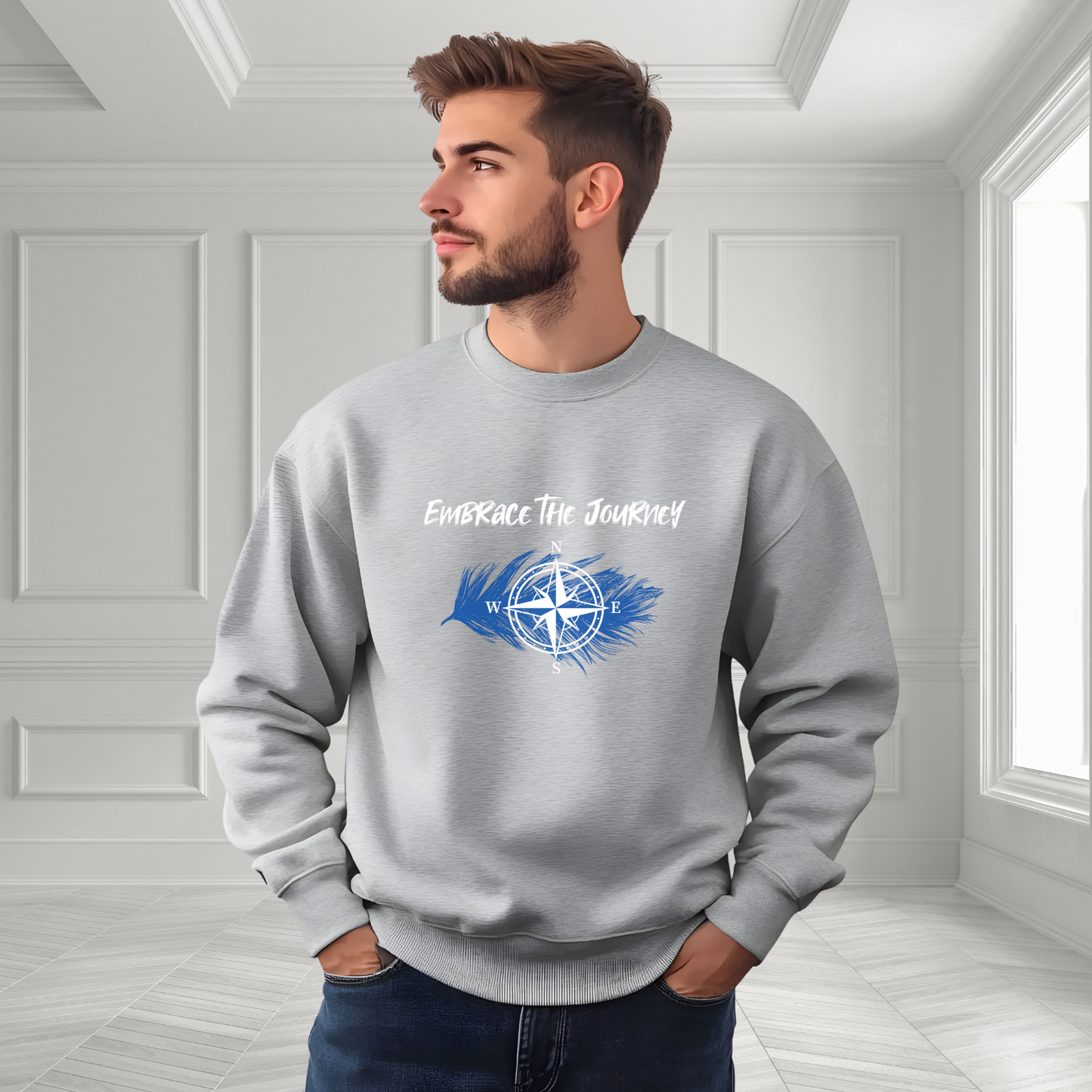 Embrace The Journey Crewneck Sweatshirt