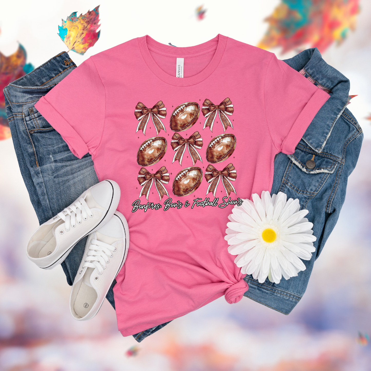 Bonfires, Bows, & Football Shows T-Shirt