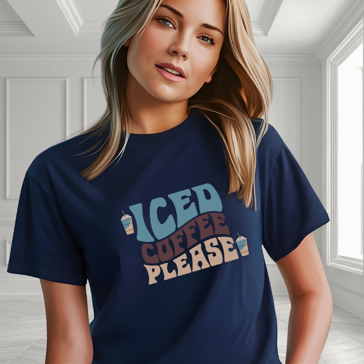 Iced Coffee Please T-Shirt