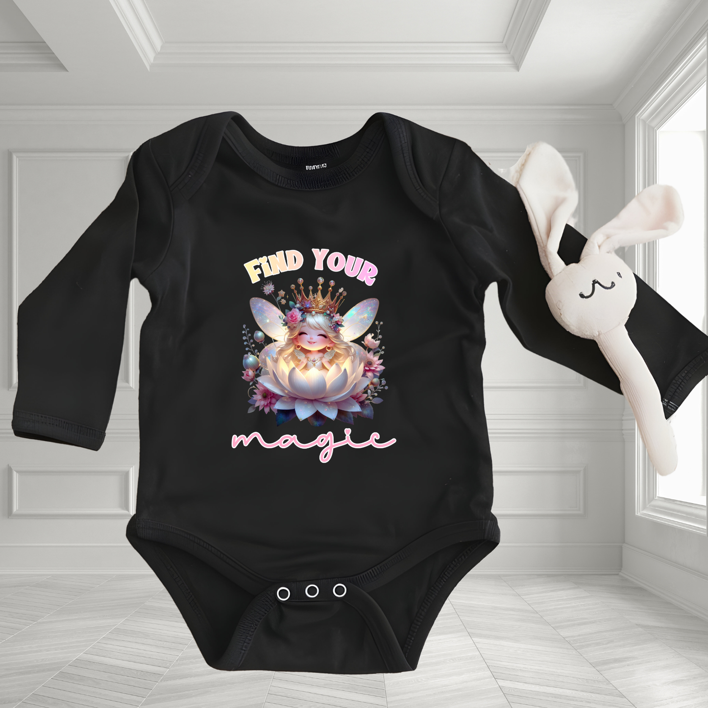 Find Your Magic Infant Long Sleeve Onesie