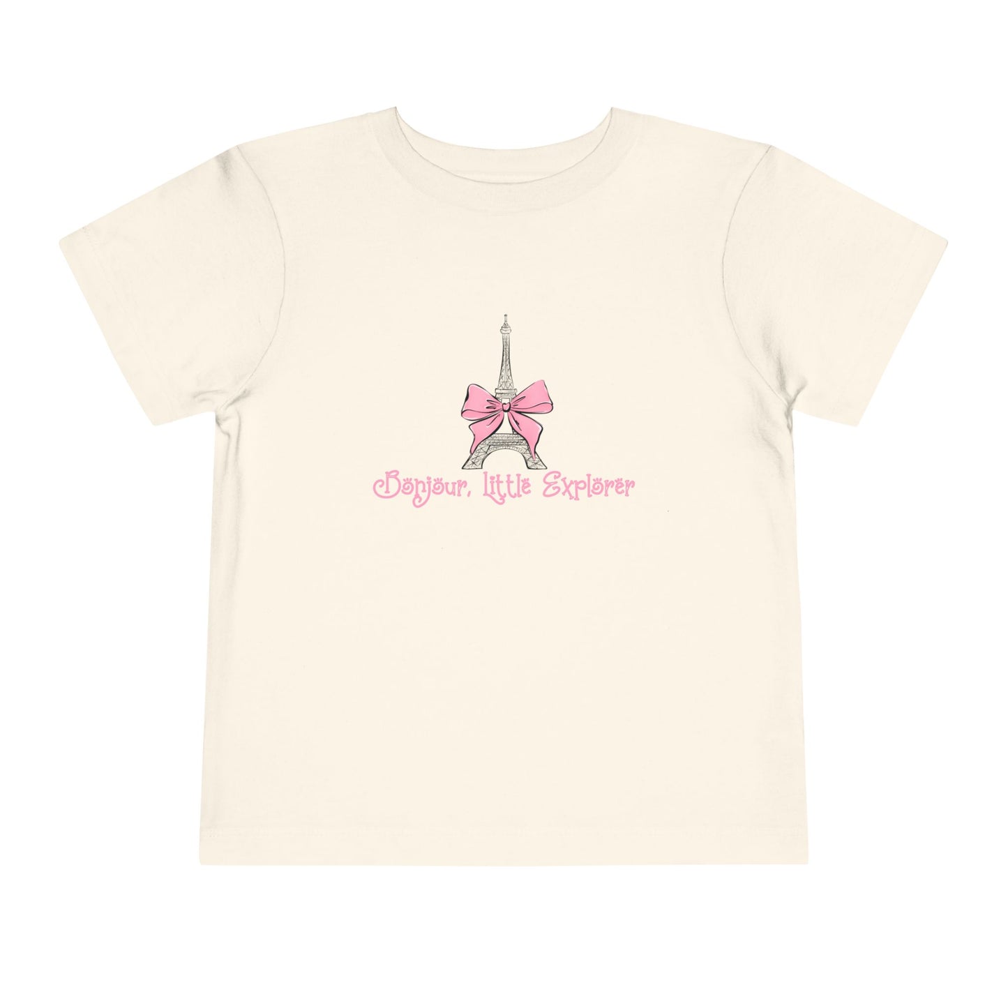 Bonjour, Little Explorer Toddler T-Shirt