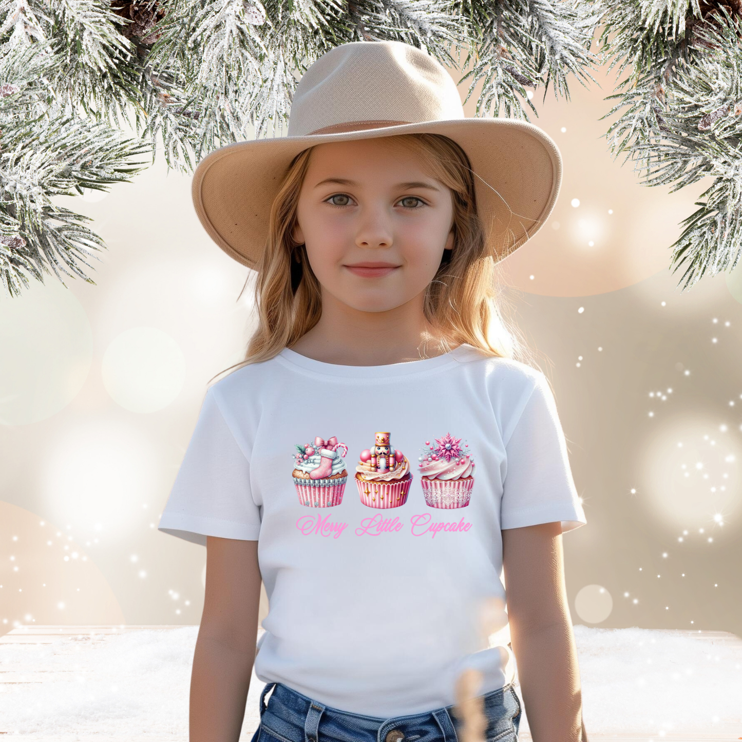 Merry Little Cupcake Kid's T-Shirt