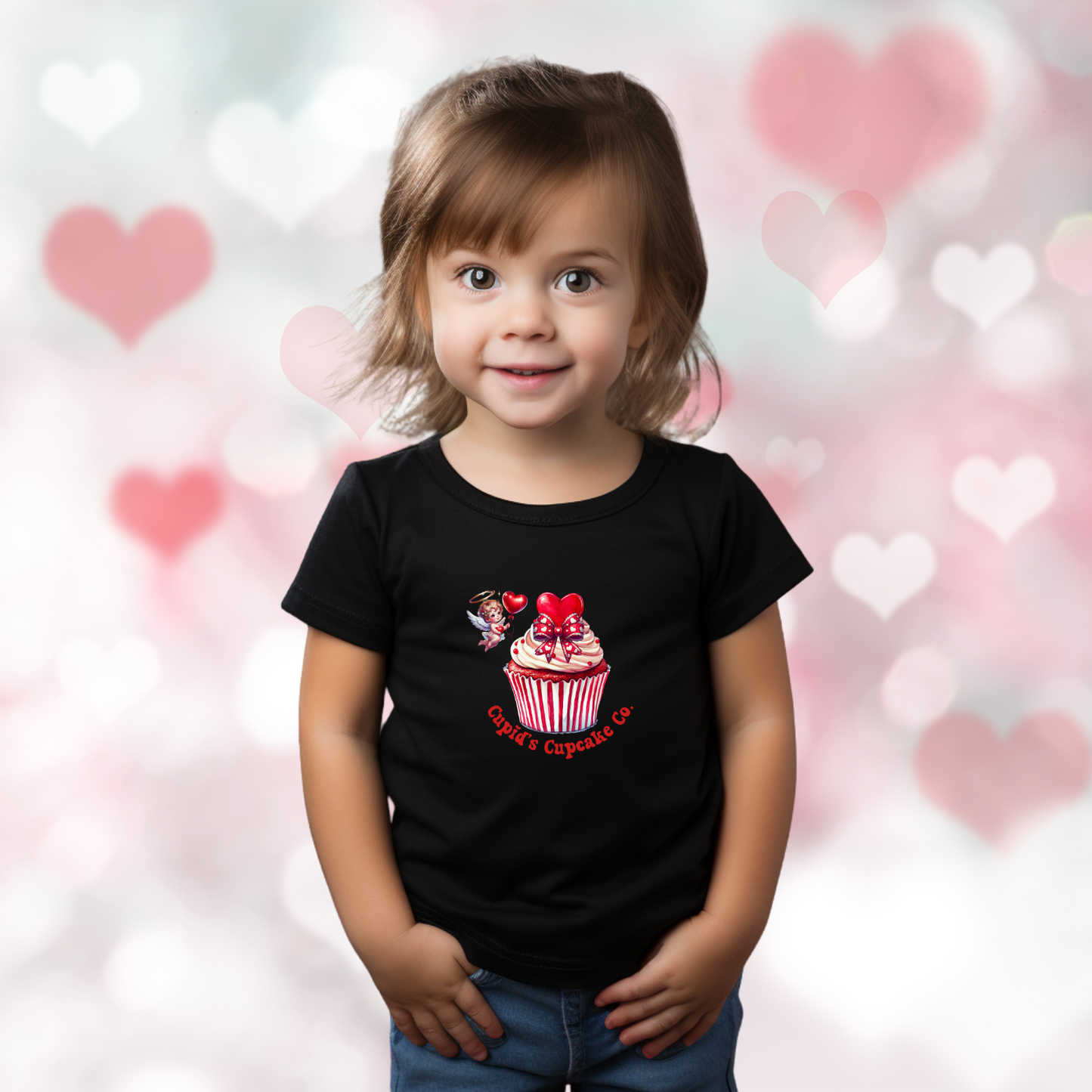 Cupid’s Cupcake Co. Toddler T-Shirt