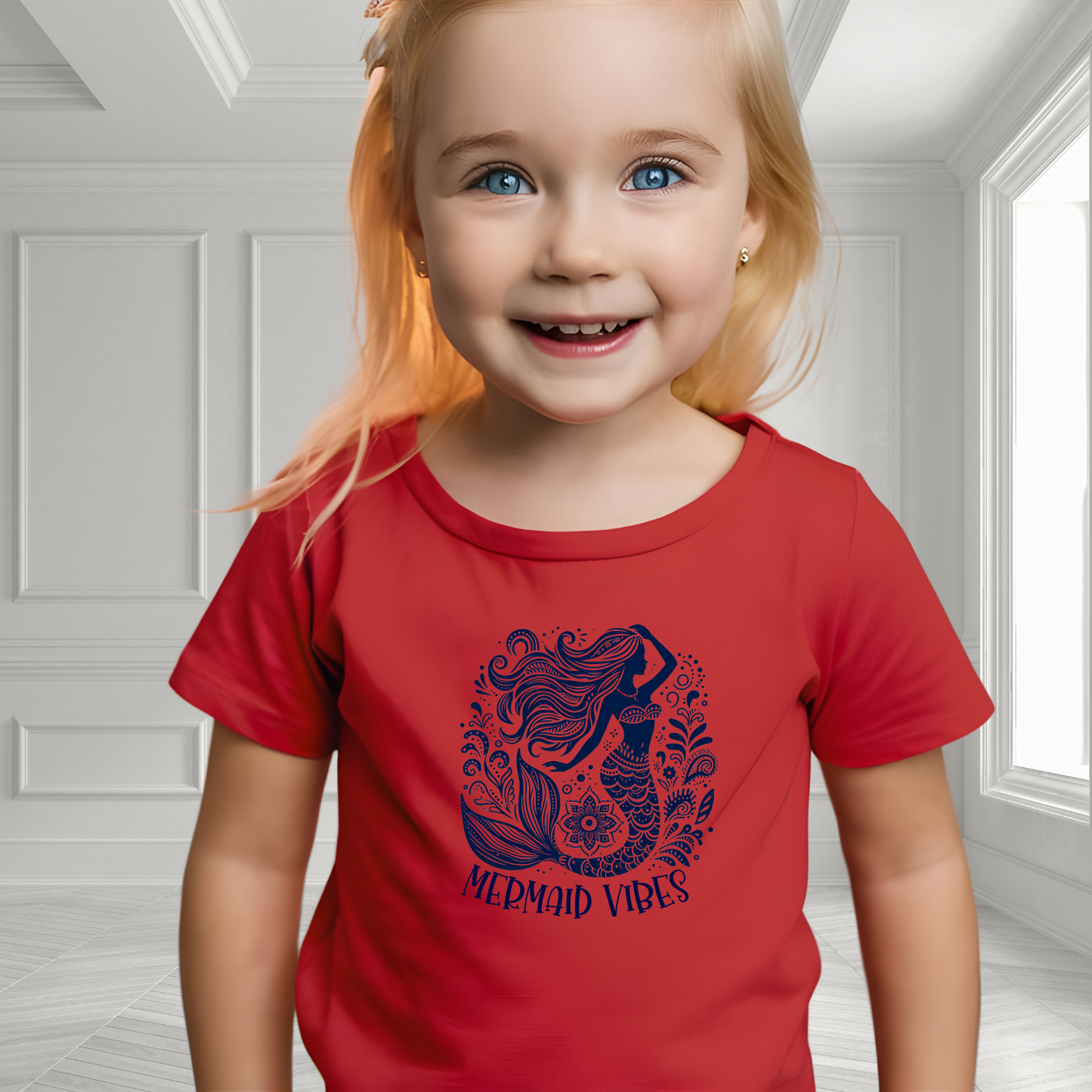 Mermaid Vibes Toddler T-Shirt