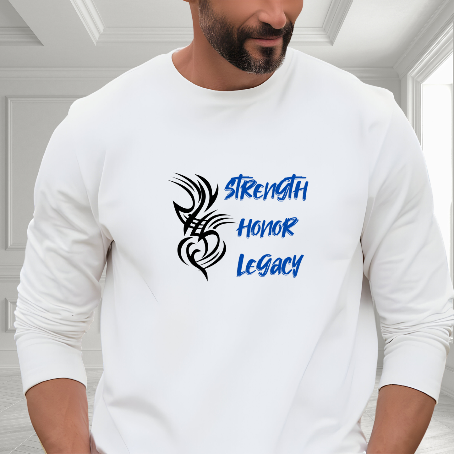Strength, Honor, Legacy Long Sleeve Tee