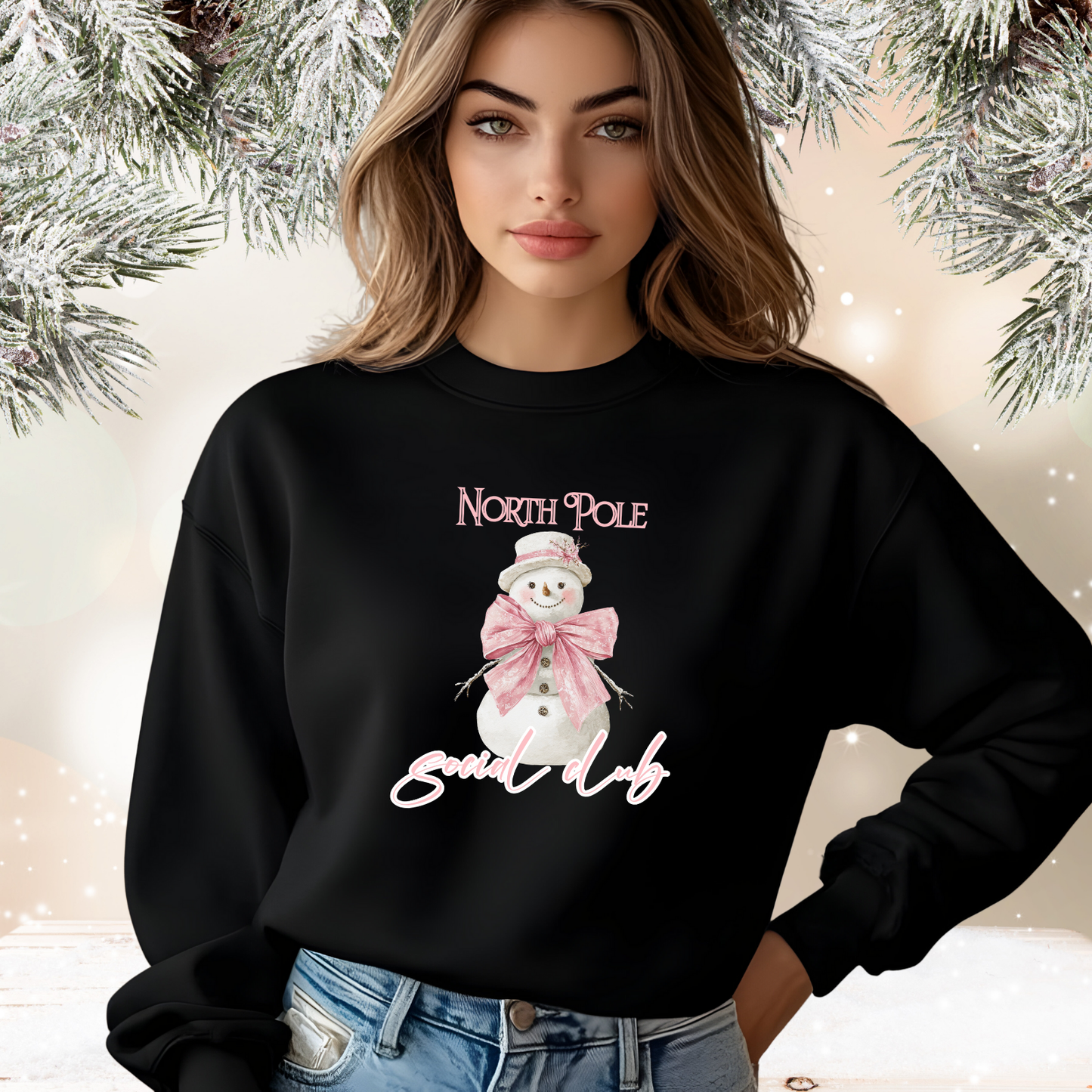 North Pole Social Club Crewneck Sweatshirt