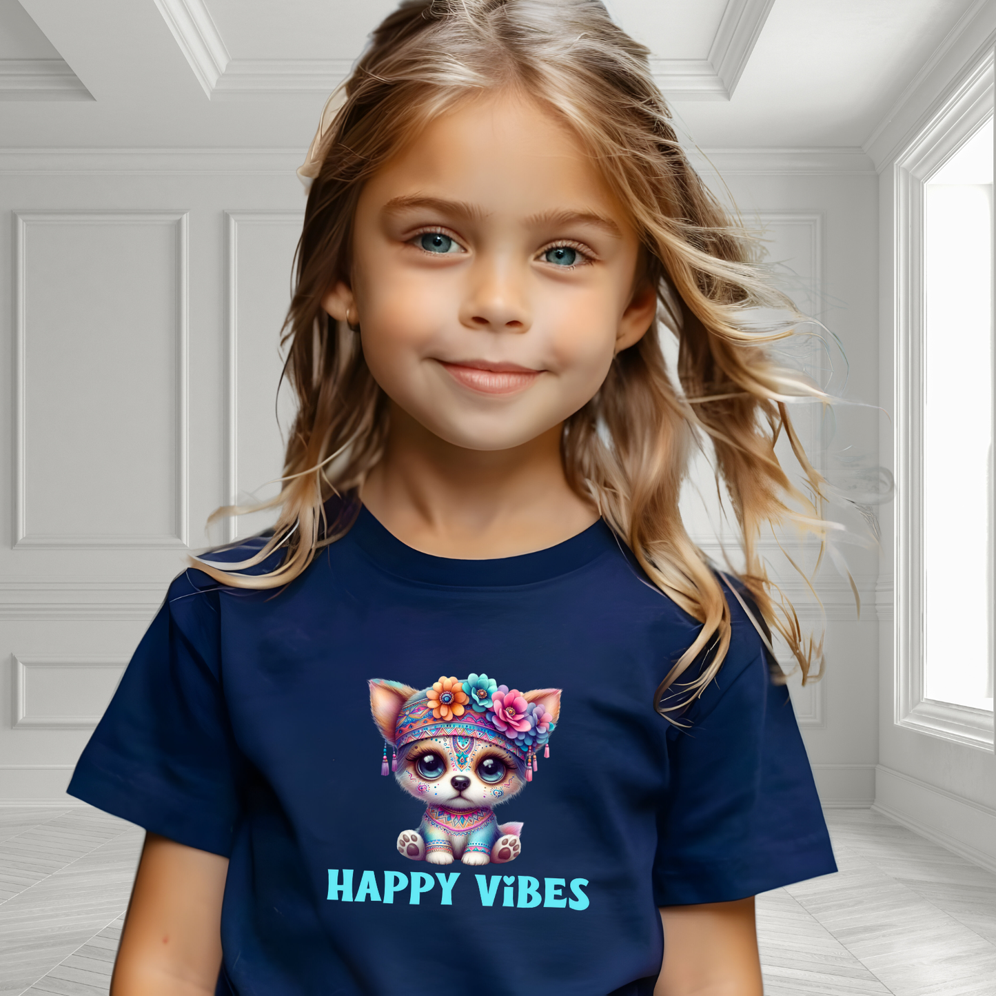 Happy Vibes Kid's T-Shirt
