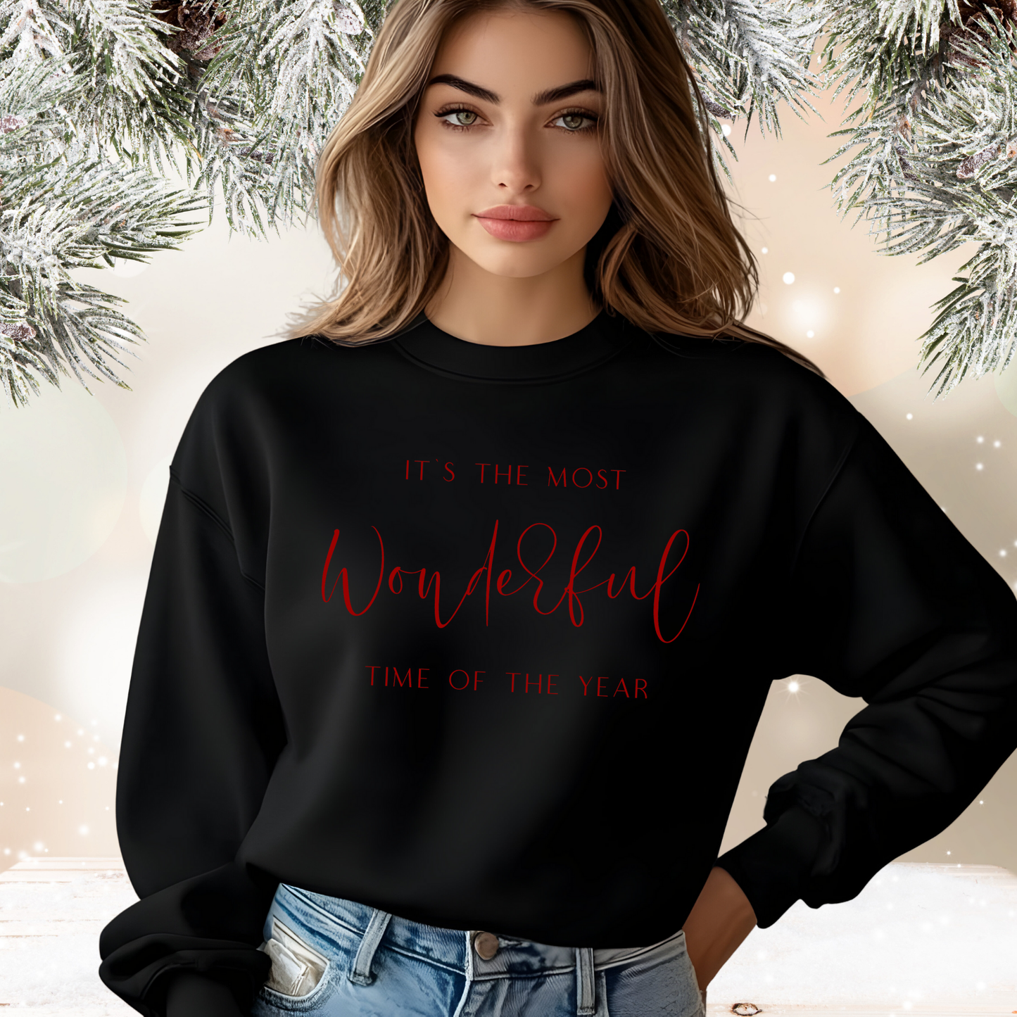 Most Wonderful Time Of The Year Crewneck Sweatshirt