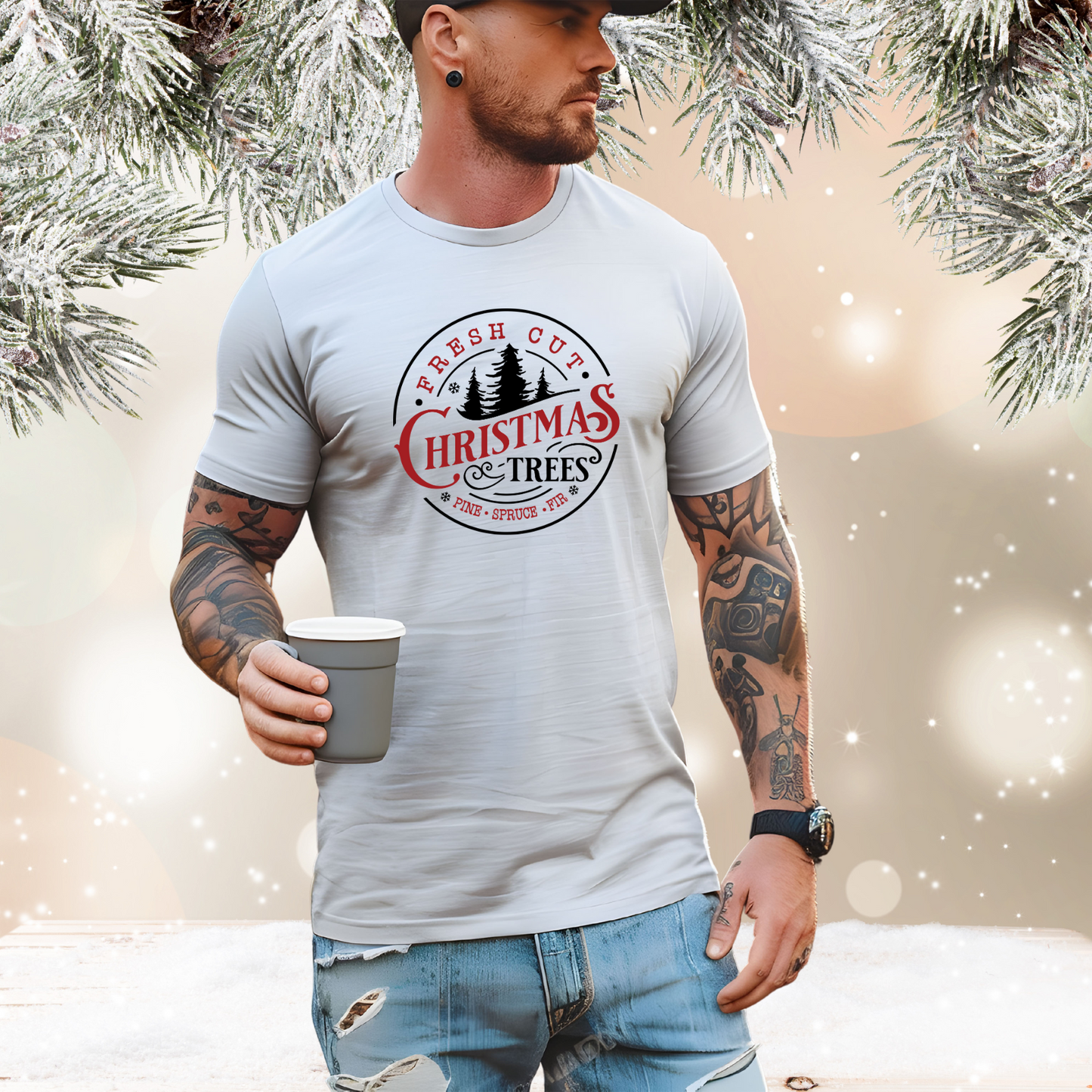 Fresh Cut Christmas Trees T-Shirt