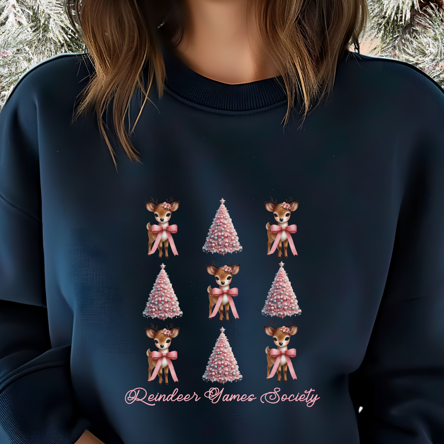 Reindeer Games Society Crewneck Sweatshirt