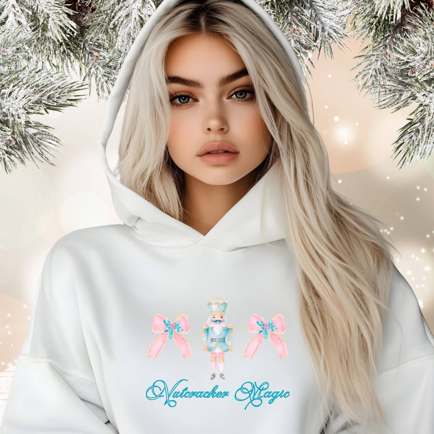 Nutcracker Magic Crop Hoodie