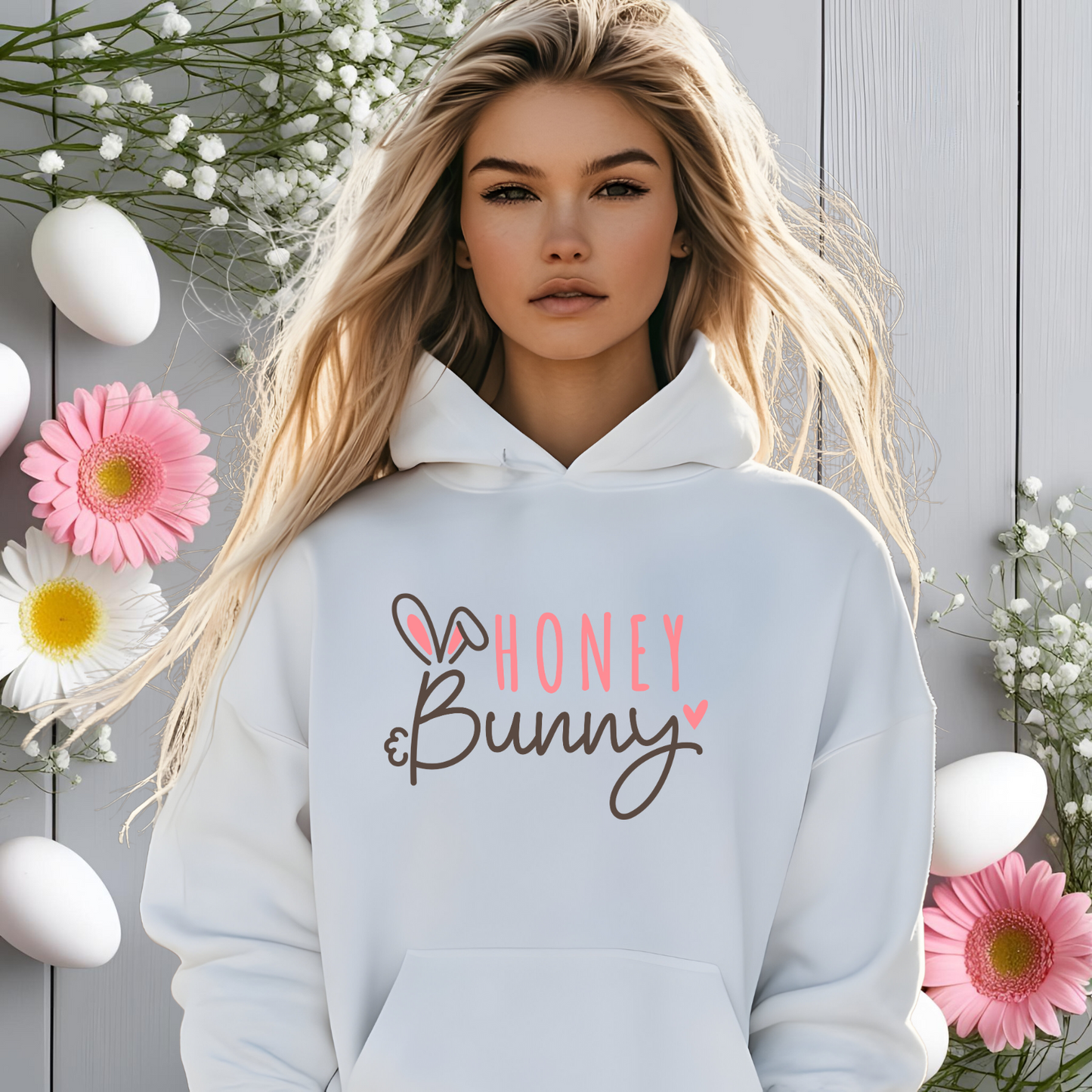 Honey Bunny Pullover Hoodie