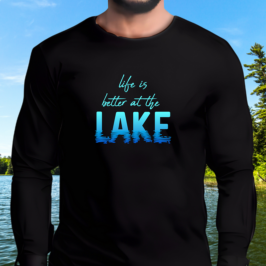 Life Is Better at the Lake Long Sleeve Tee