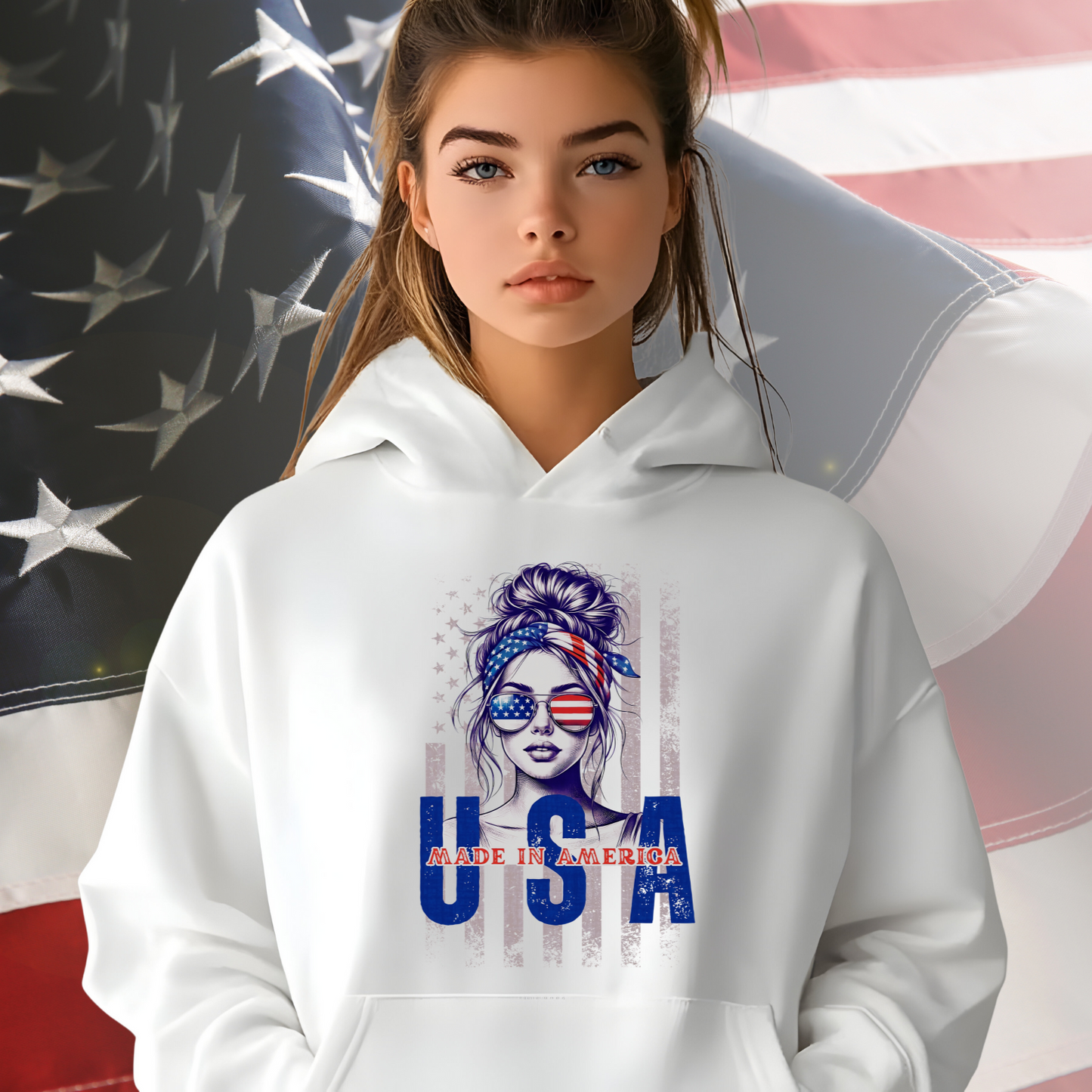 Made In America Pullover Hoodie
