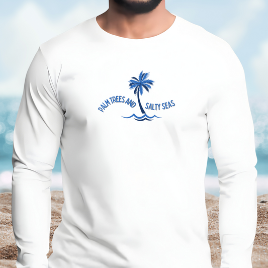 Palm Trees and Salty Seas Long Sleeve Tee