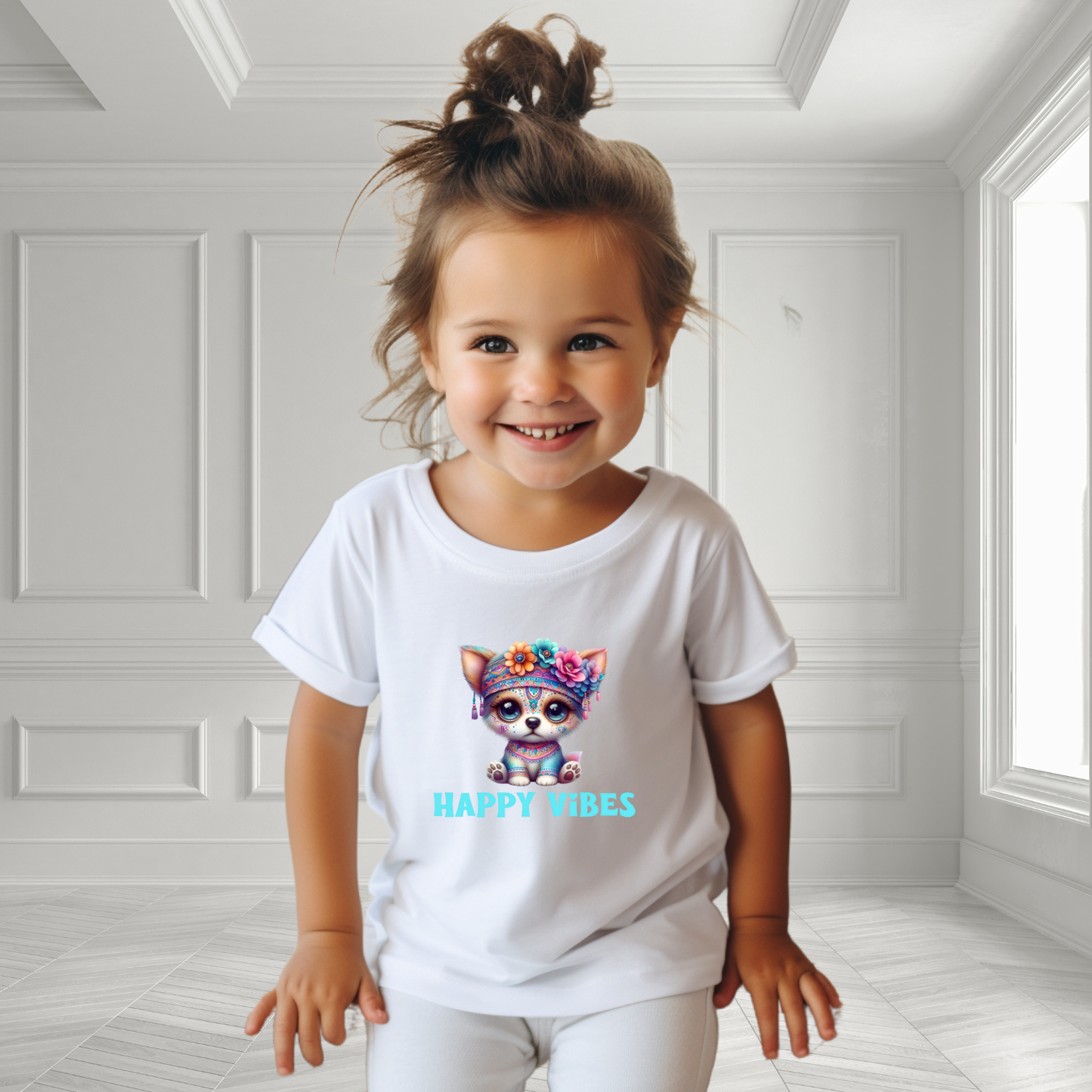 Happy Vibes Toddler T-Shirt