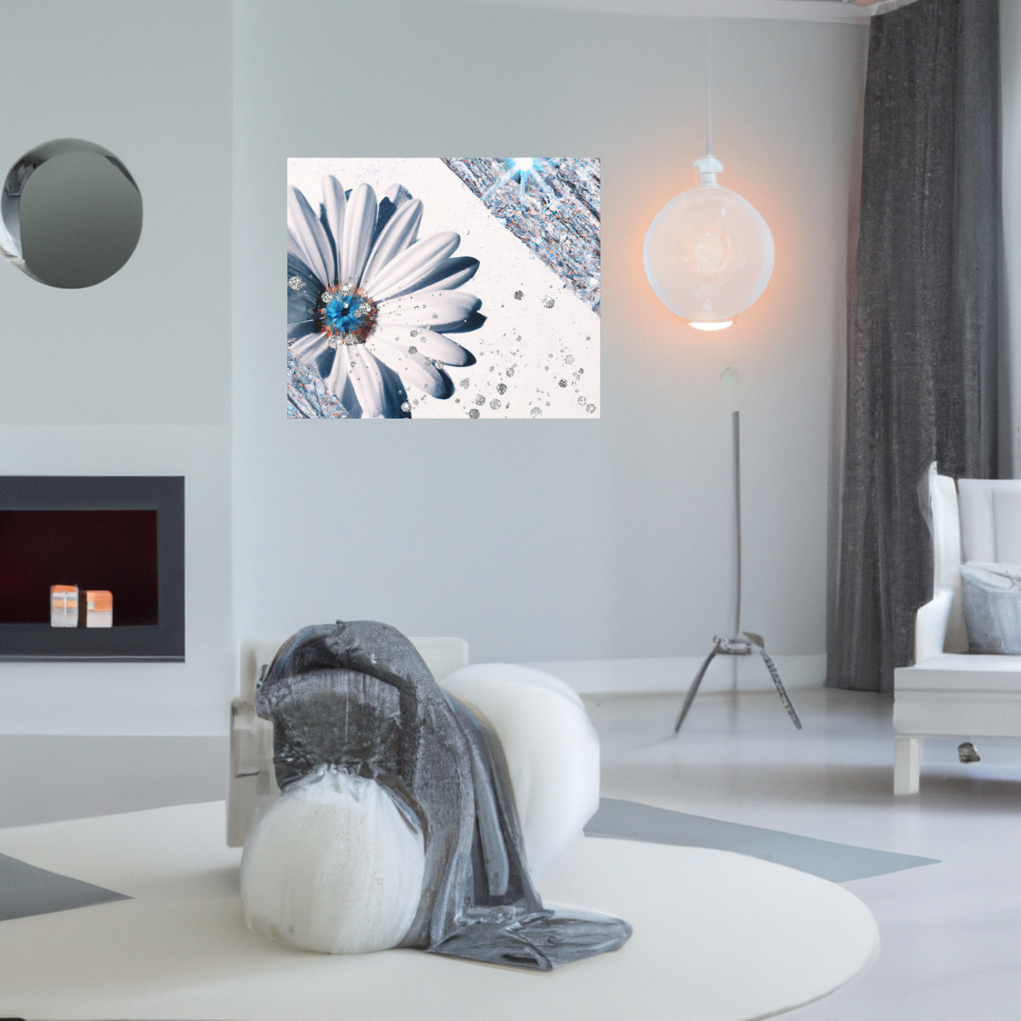 Tranquility in Bloom Canvas Wall Art