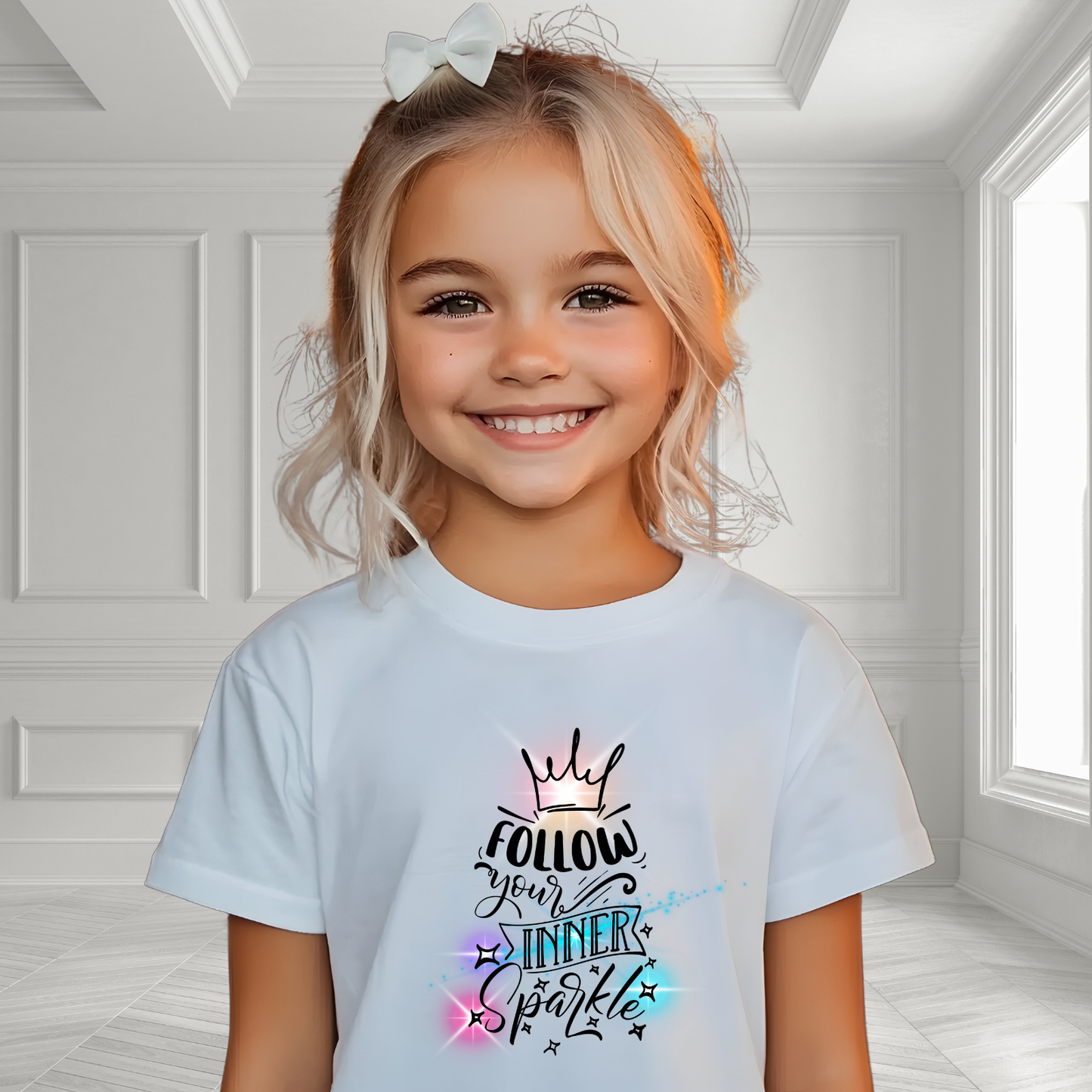 Follow Your Inner Sparkle Kid's T-Shirt