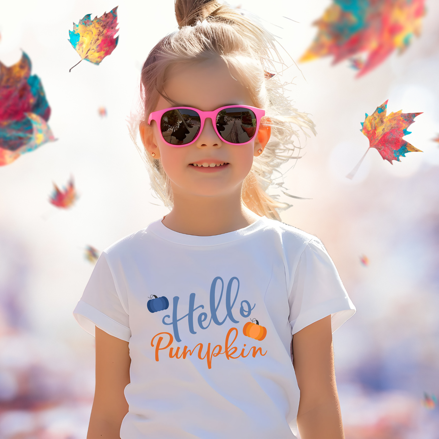 Hello Pumpkin Kid’s T-Shirt