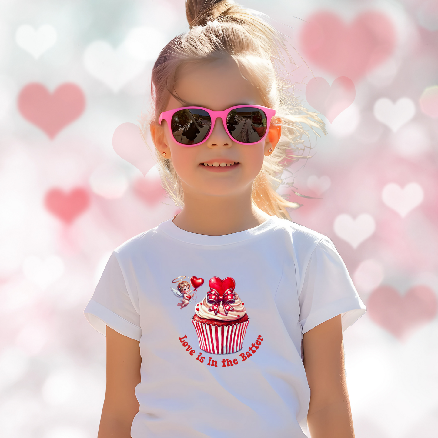 Love Is In The Batter Kid’s T-Shirt