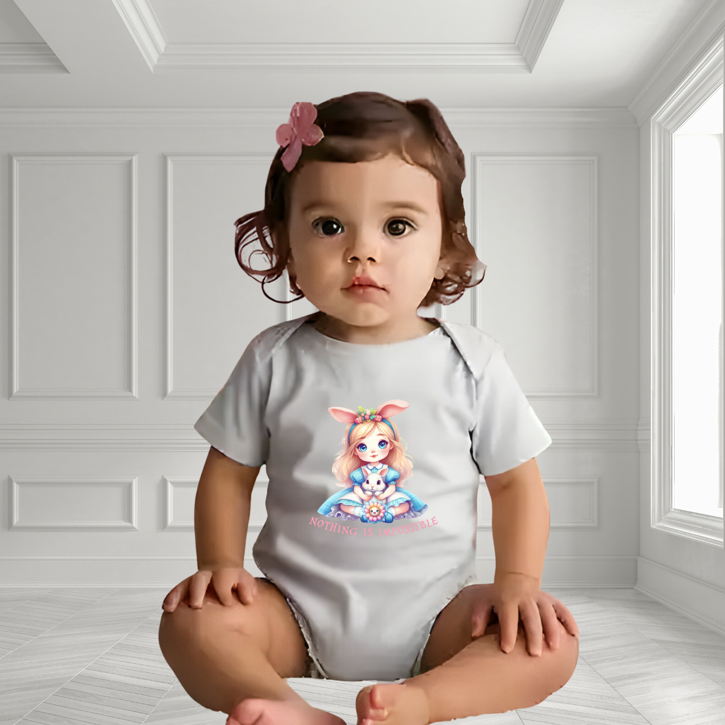 Nothing Is Impossible Infant Short Sleeve Onesie