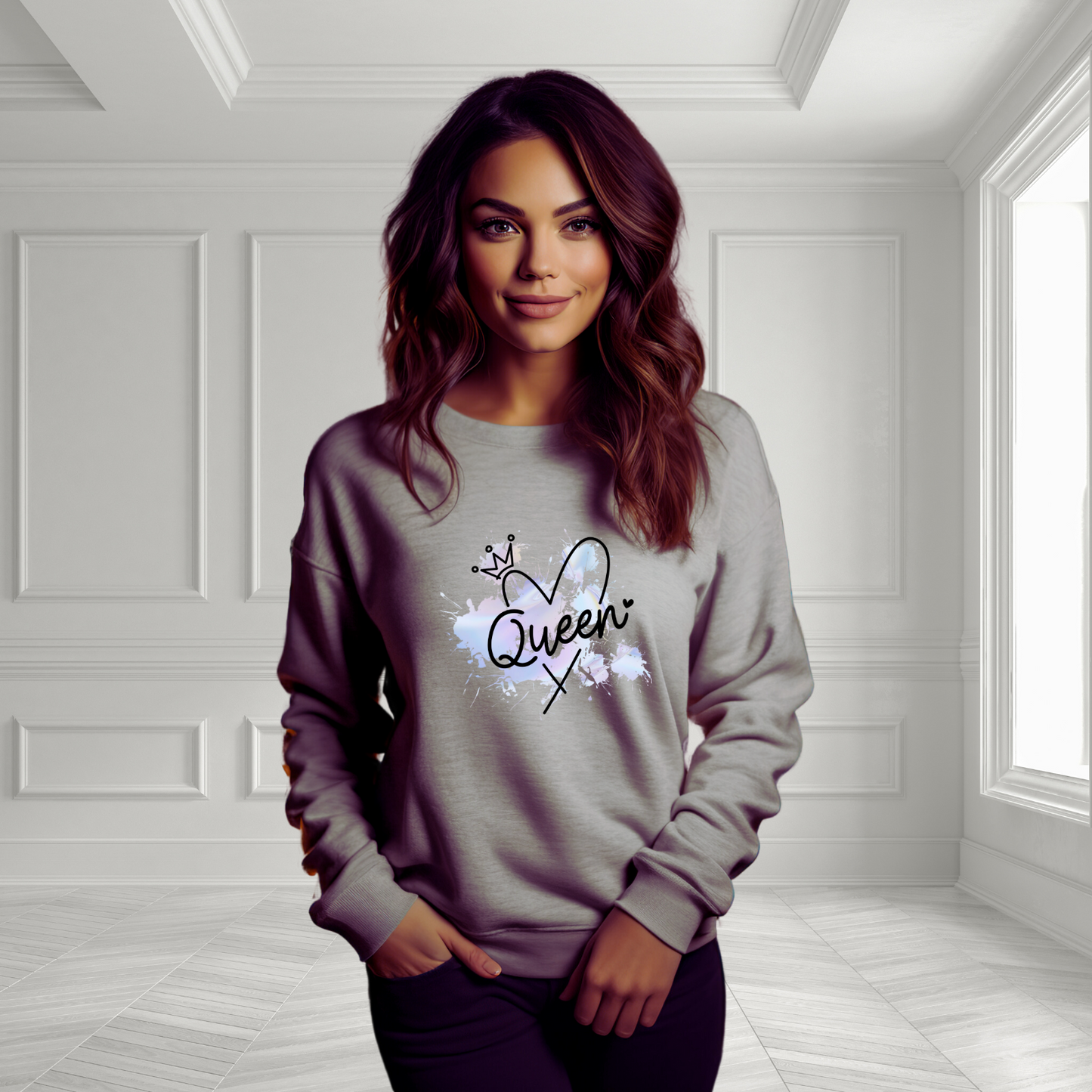Queen Crewneck Sweatshirt