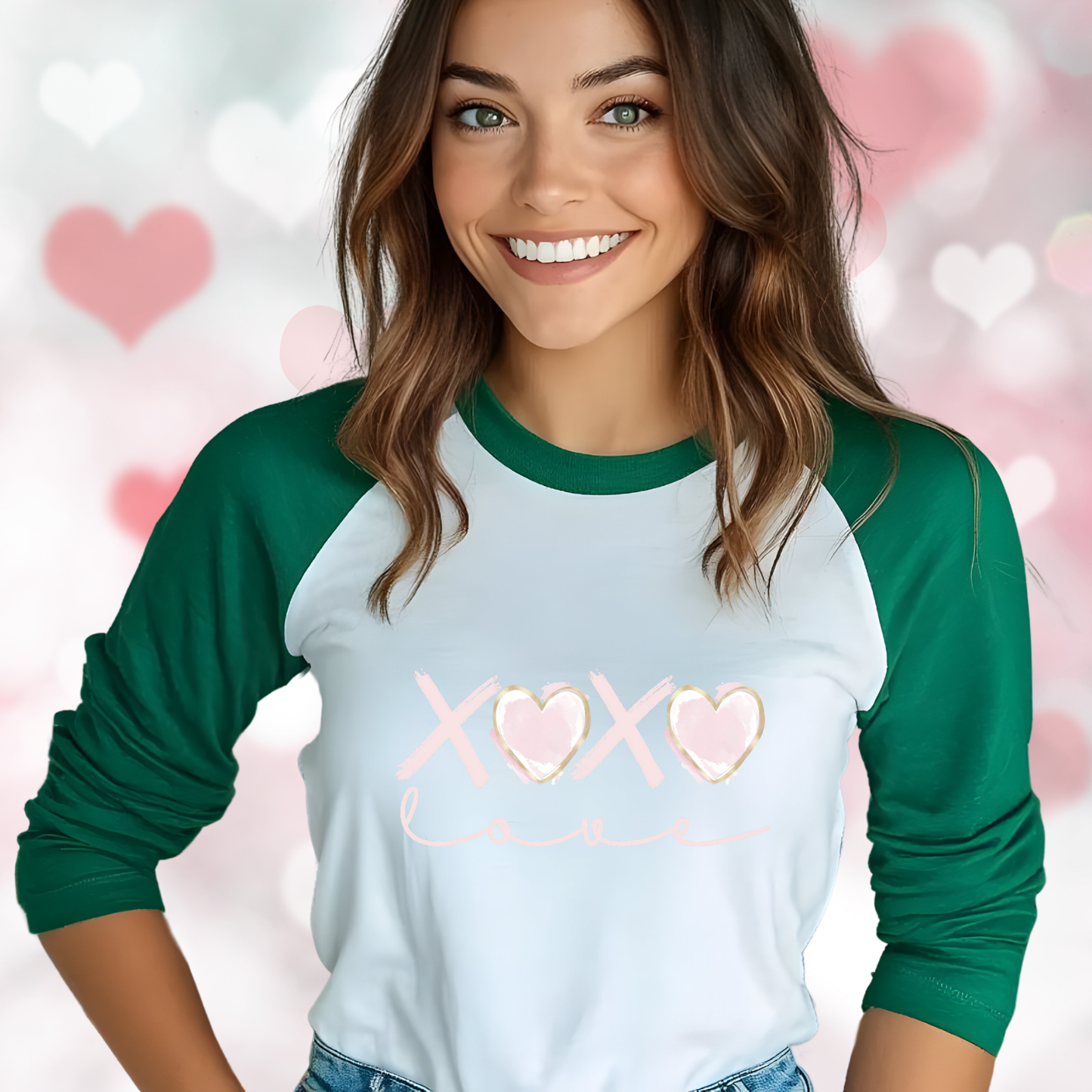 XO Love Baseball Tee