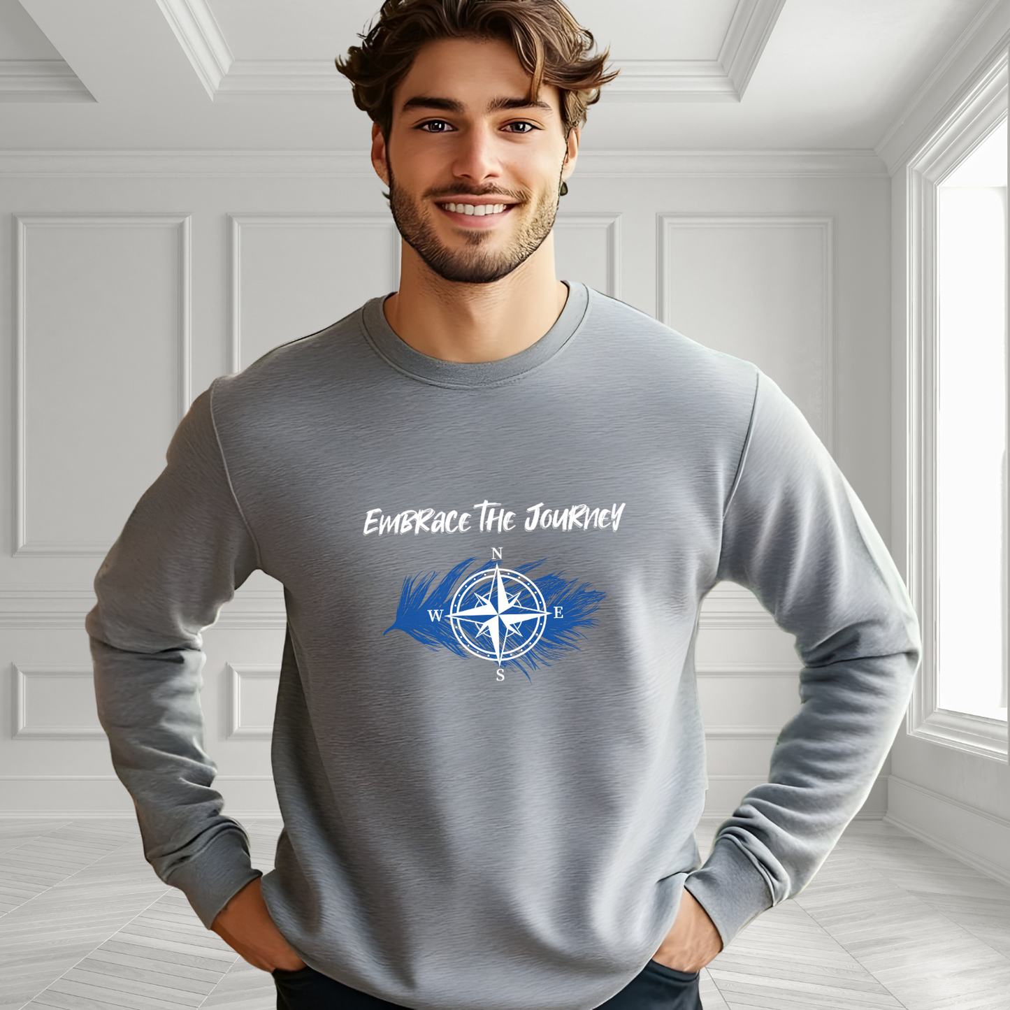Embrace The Journey Crewneck Sweatshirt