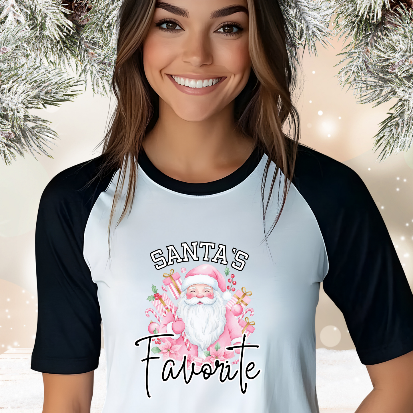 Santa’s Favorite Baseball Tee
