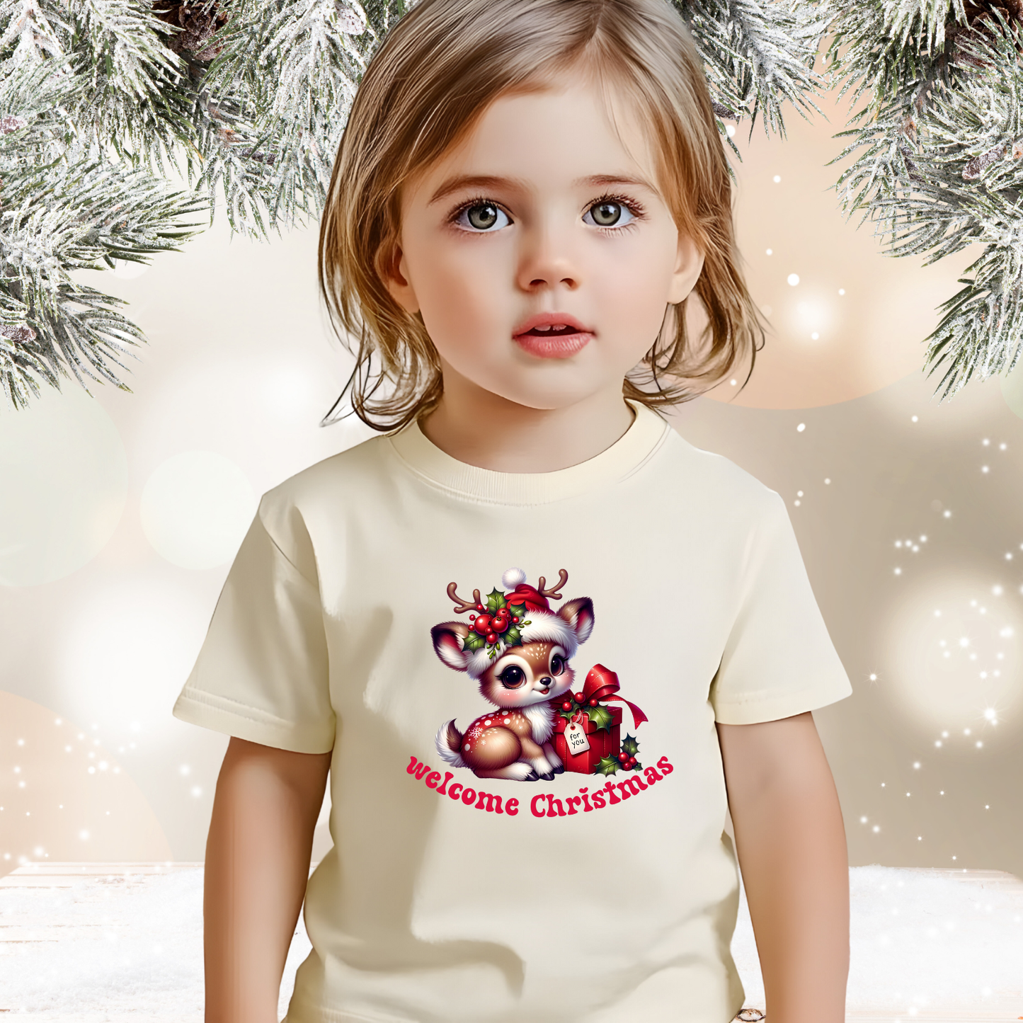 Welcome Christmas Toddler T-Shirt