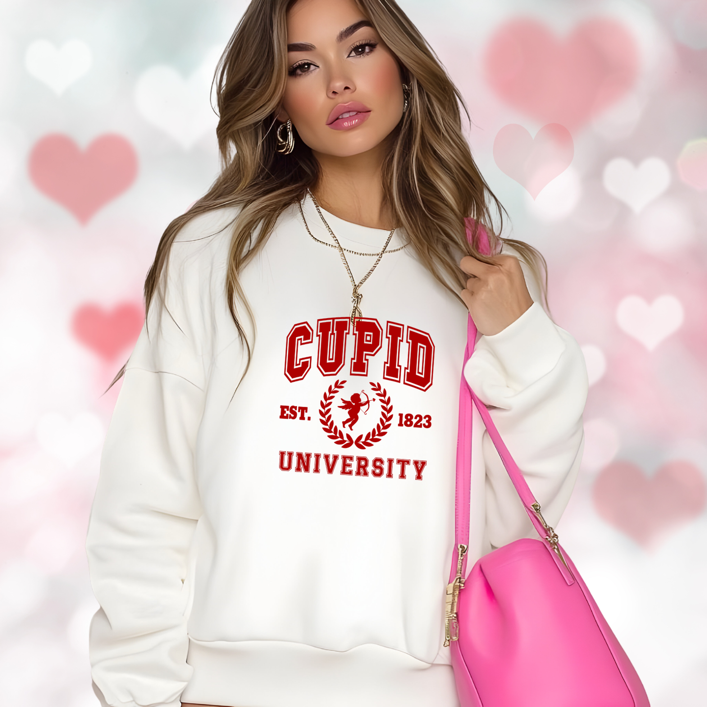 Cupid University Crewneck Sweatshirt