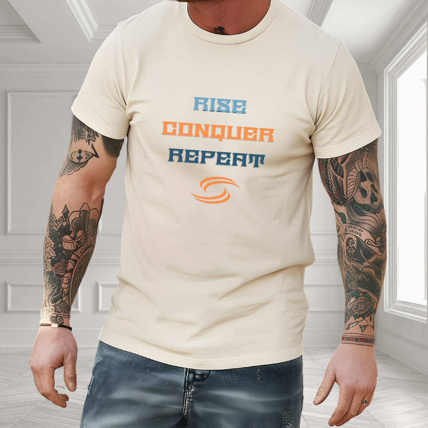 Rise, Conquer, Repeat T-Shirt