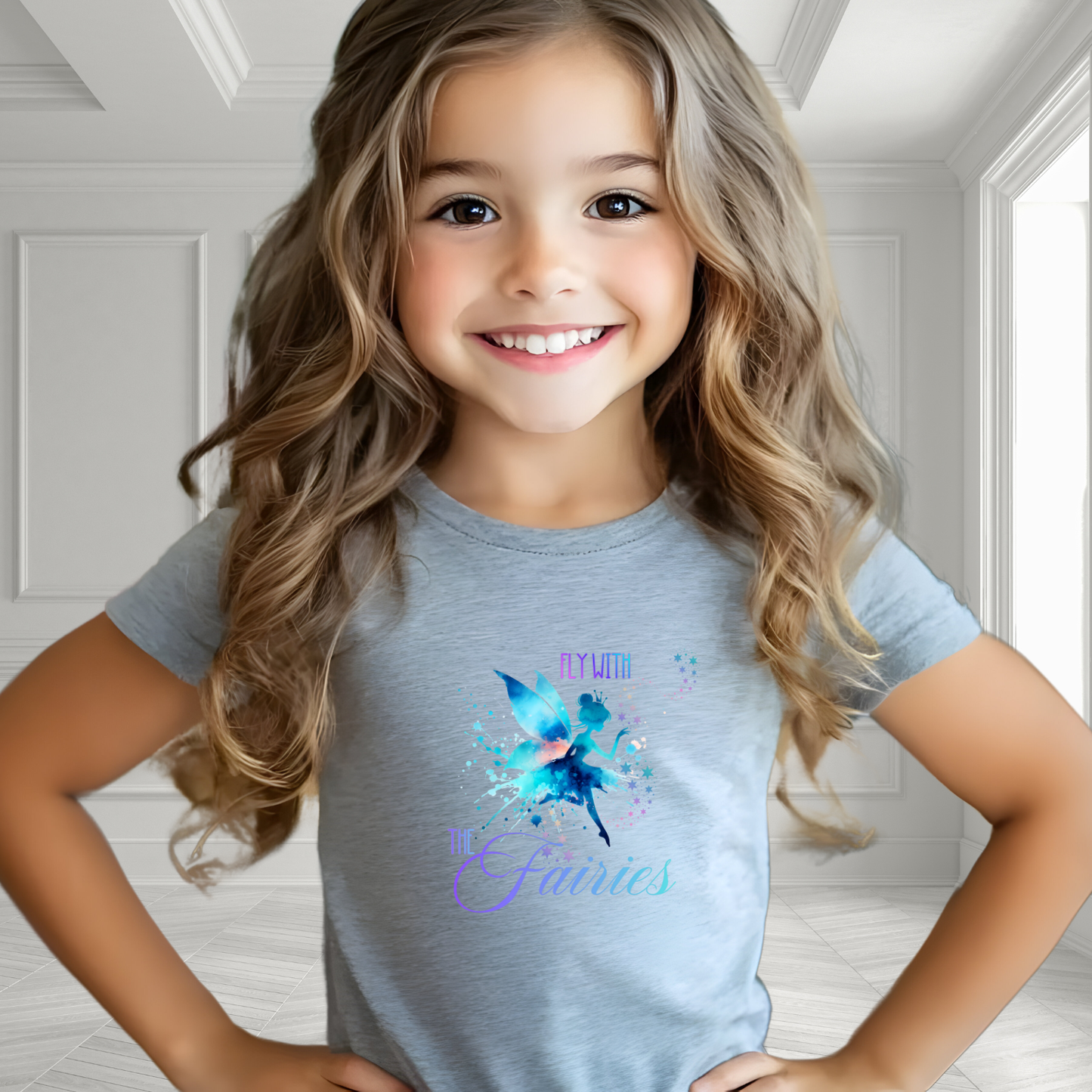 Fly With The Fairies Kid's T-Shirt