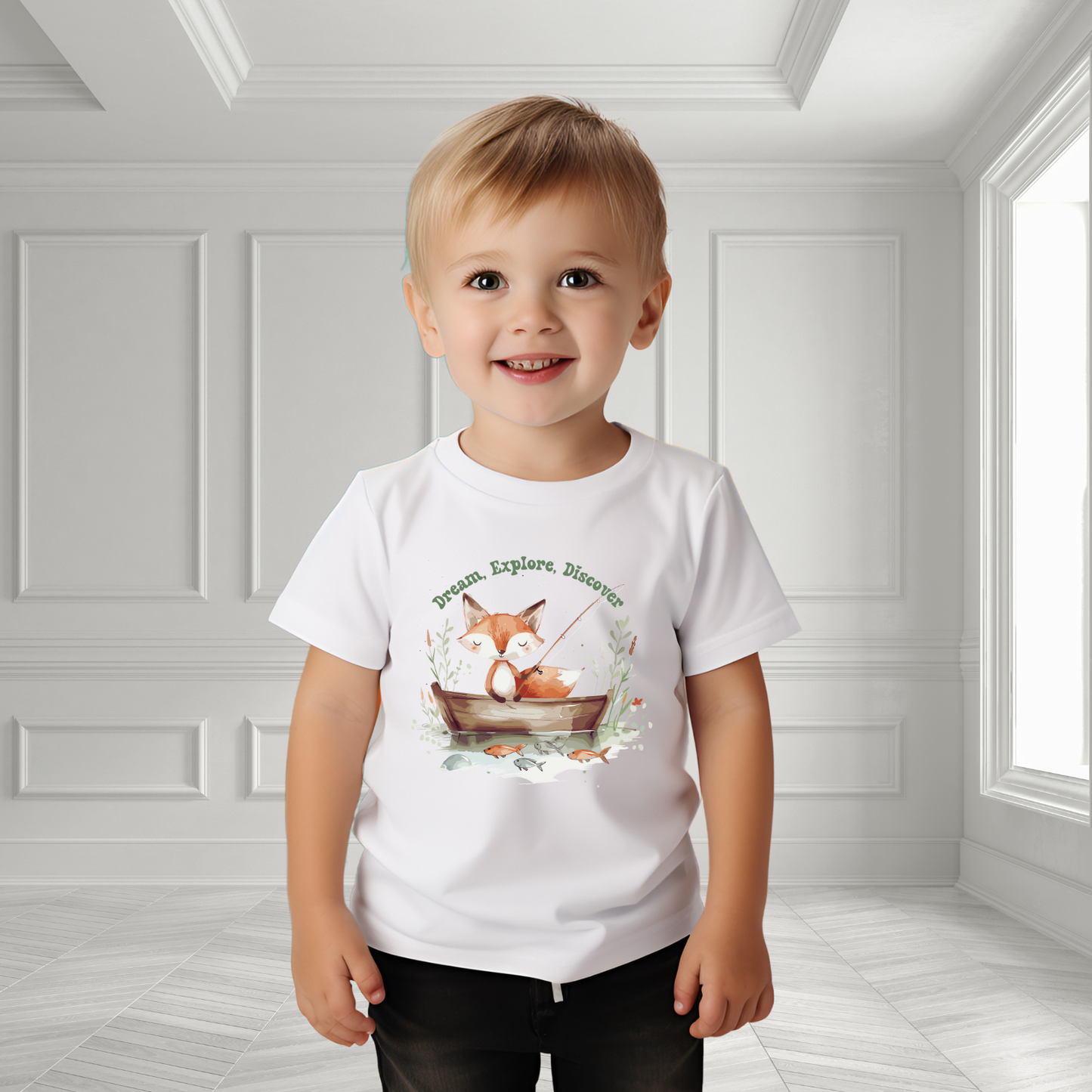 Dream, Explore, Discover Toddler T-Shirt