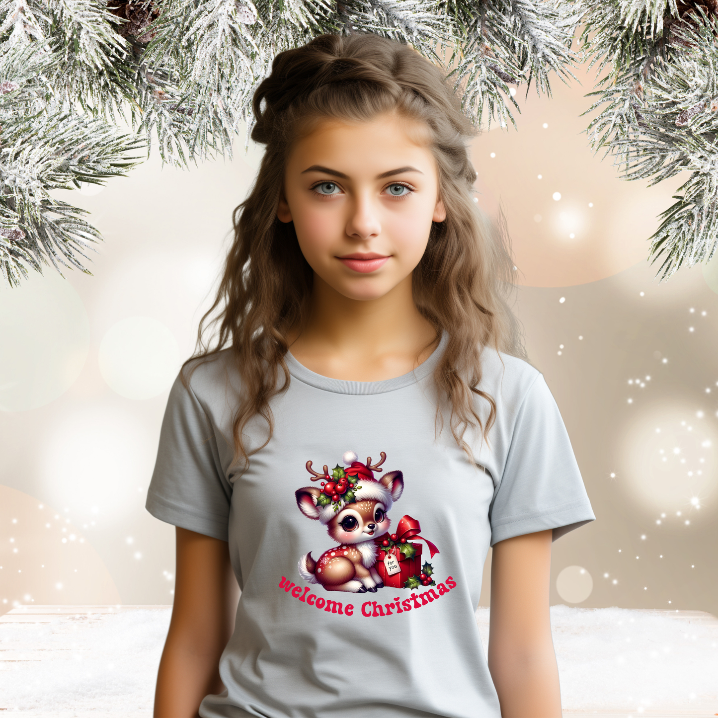 Welcome Christmas Kids T-Shirt