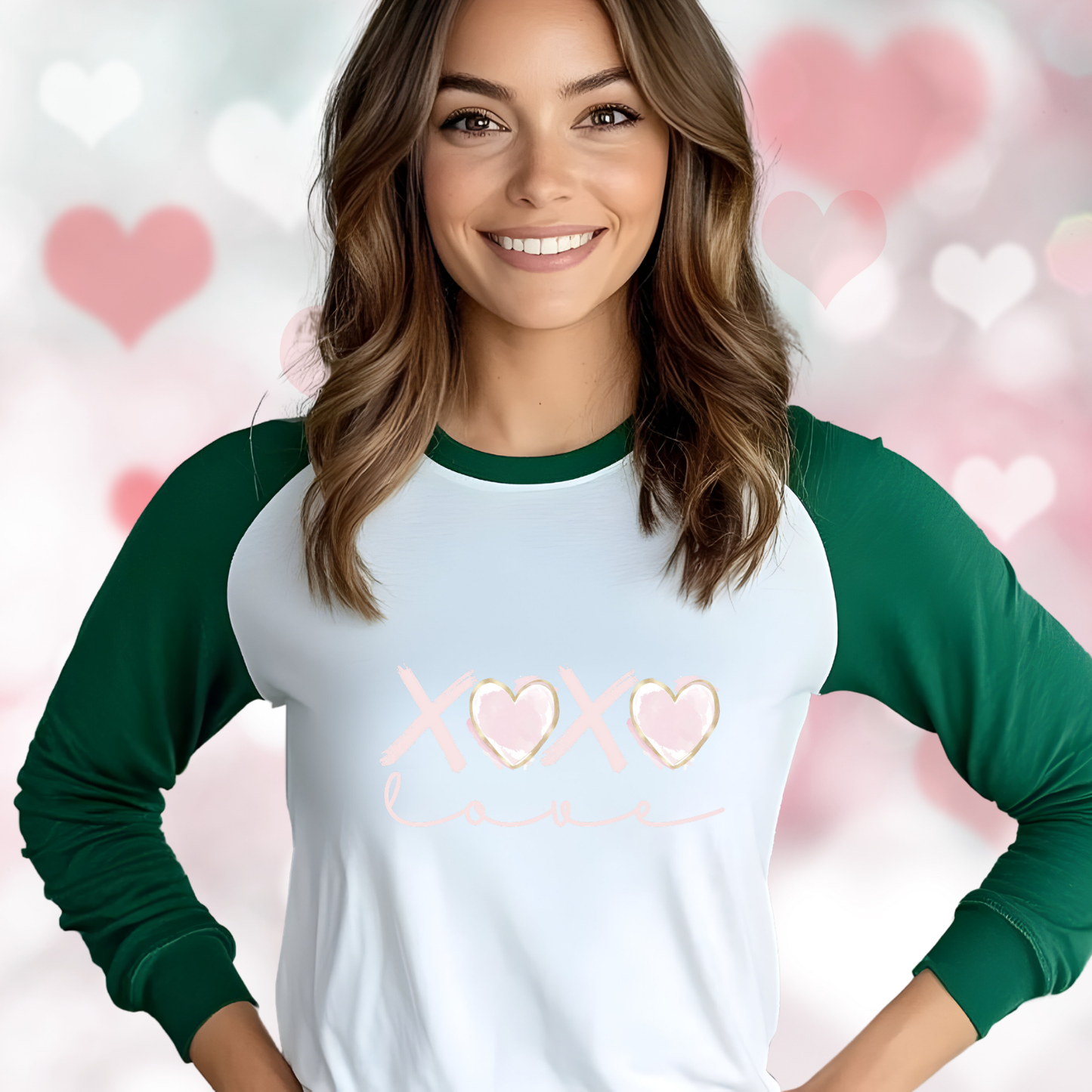 XO Love Baseball Tee