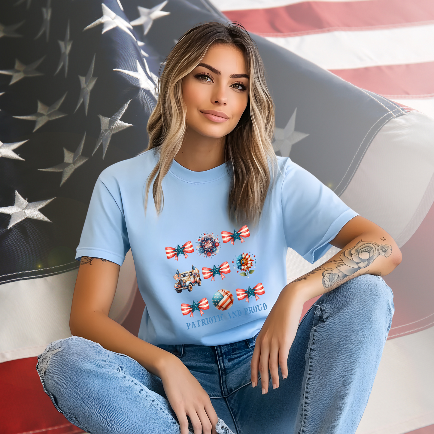 Patriotic And Proud T-Shirt