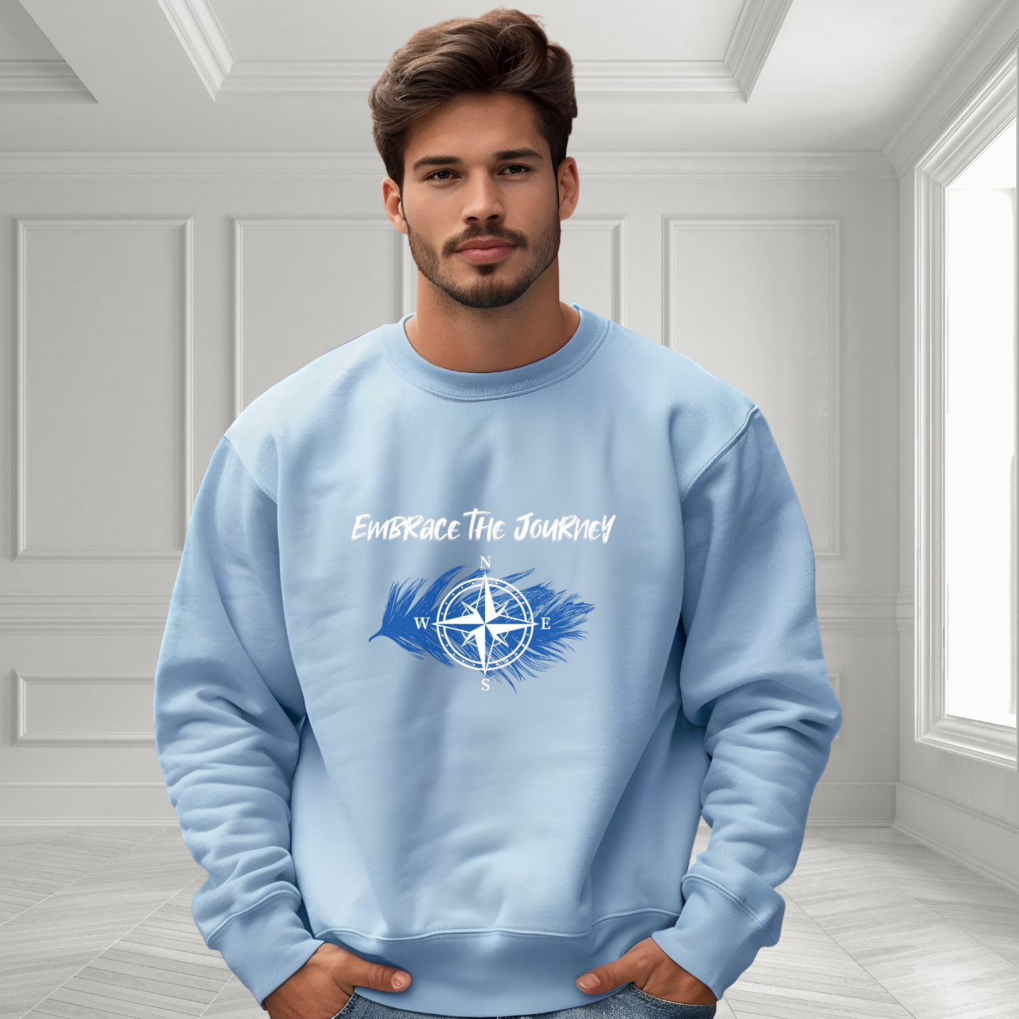 Embrace The Journey Crewneck Sweatshirt
