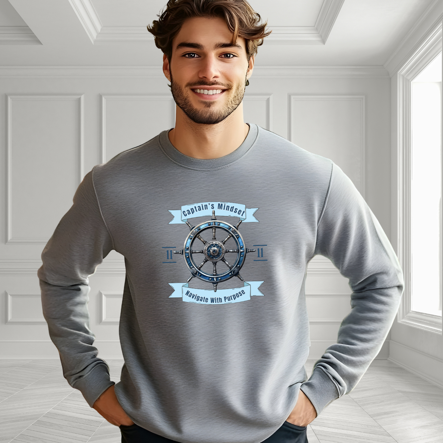 Captain’s Mindset Crewneck Sweatshirt