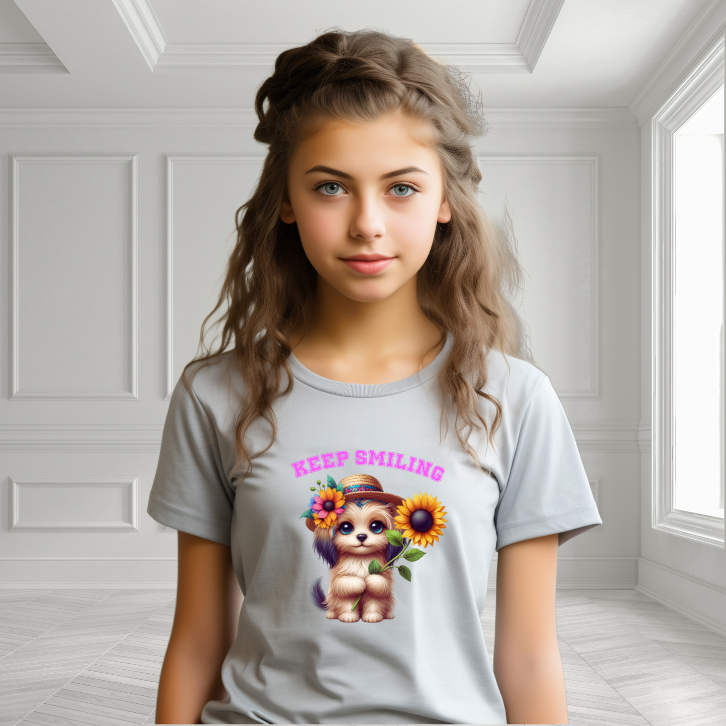 Keep Smiling Kid's T-Shirt