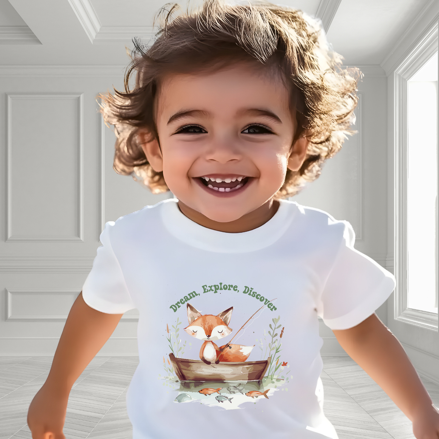 Dream, Explore, Discover Toddler T-Shirt