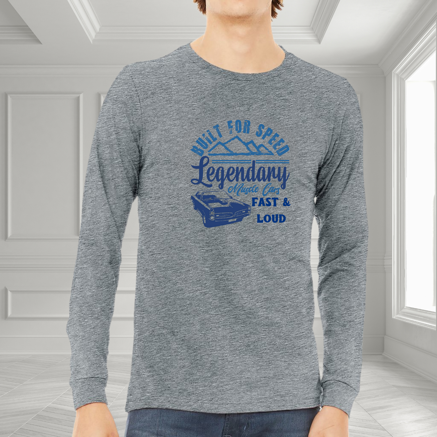 Legendary Muscle Car Long Sleeve Tee
