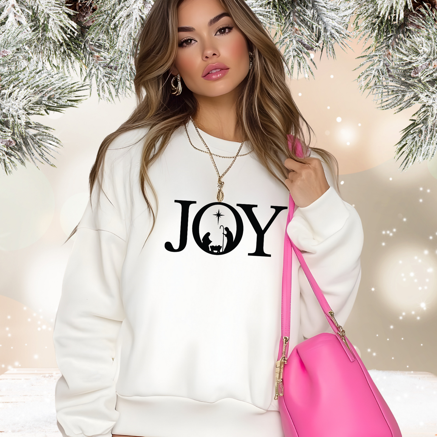 Christmas Joy Crewneck Sweatshirt