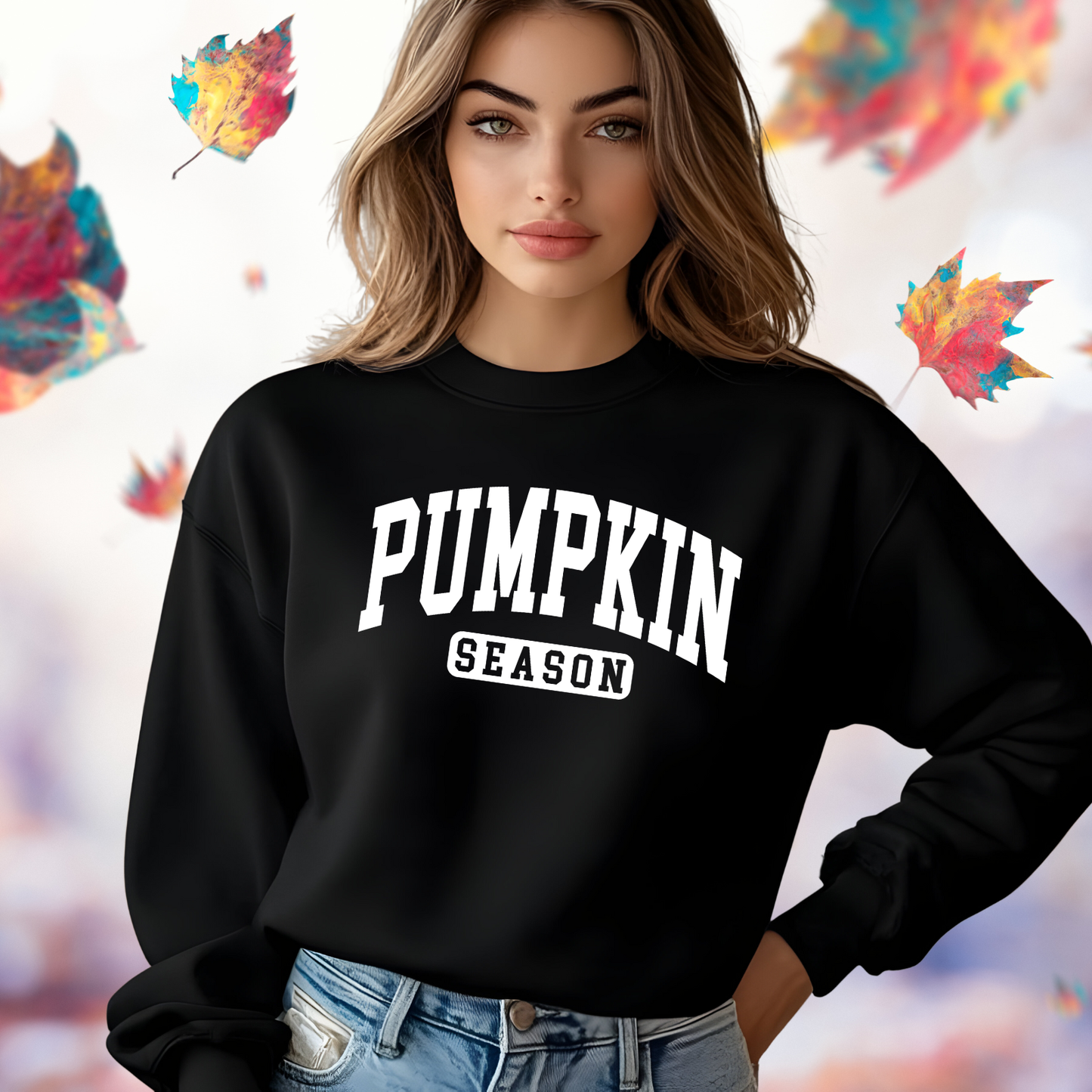 Pumpkin Season Crewneck Sweatshirt